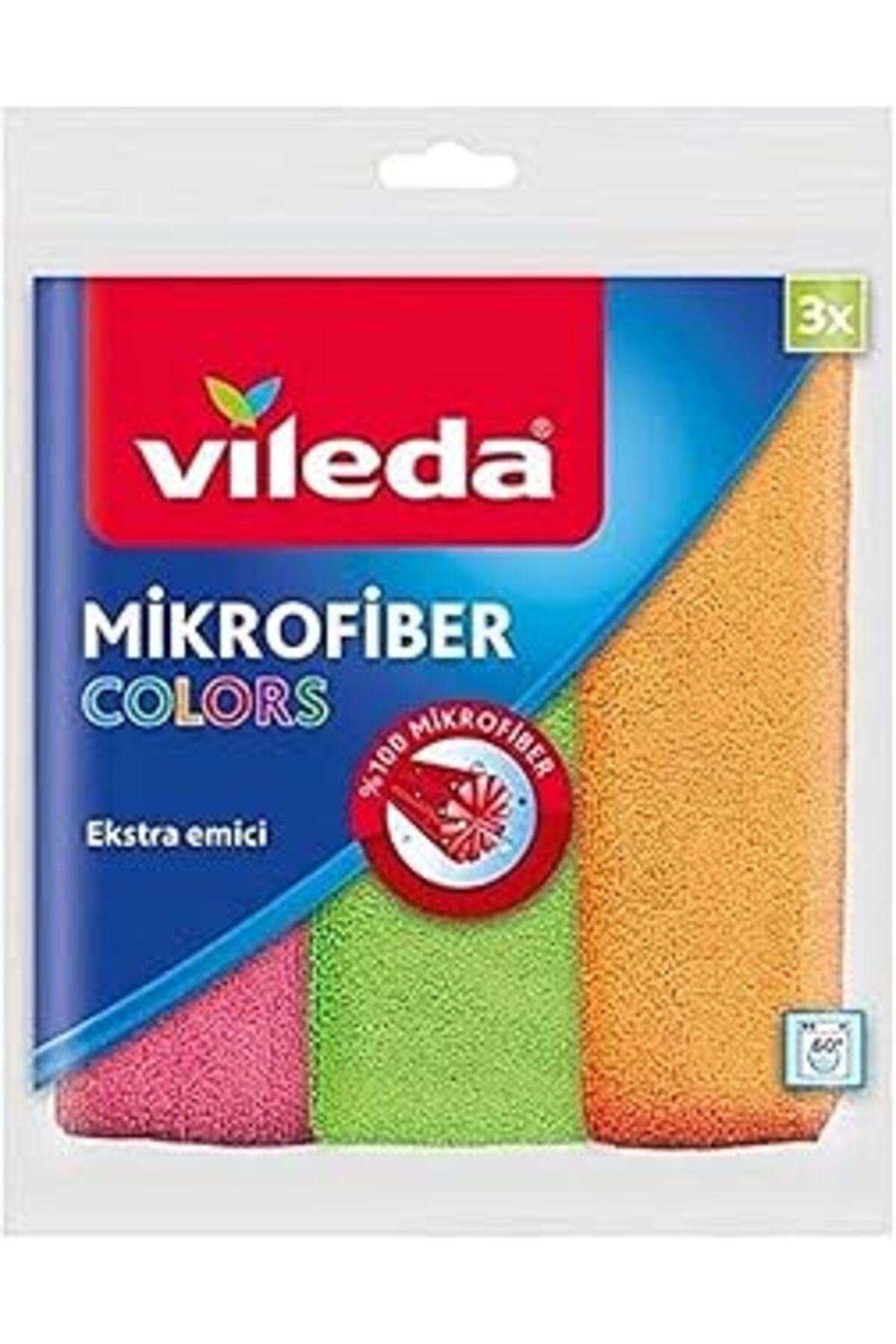 NZM TİCARET Style Mikrofiber Bez, Farklı Renkli Bez Seçeneği, 3'Lü Paket