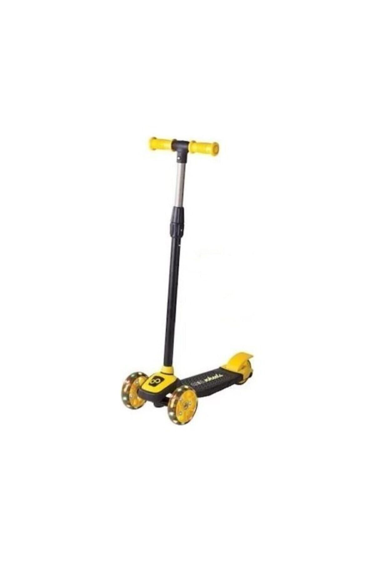 Mhm Collections Cool Wheels Led Işıklı 3 Tekerlekli Yükseklik Ayarlı Twist Çocuk Scooter
