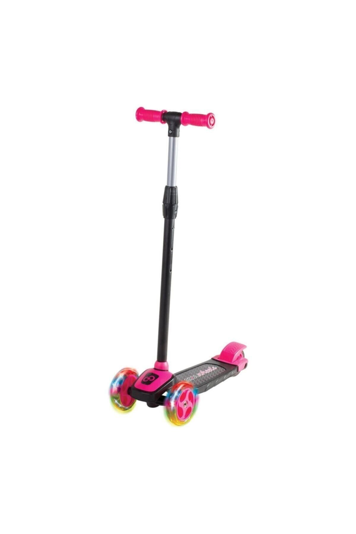Mhm Collections Led Işıklı 3 Tekerlekli Yükseklik Ayarlı Twist Çocuk Scooter (+3 Yaş)
