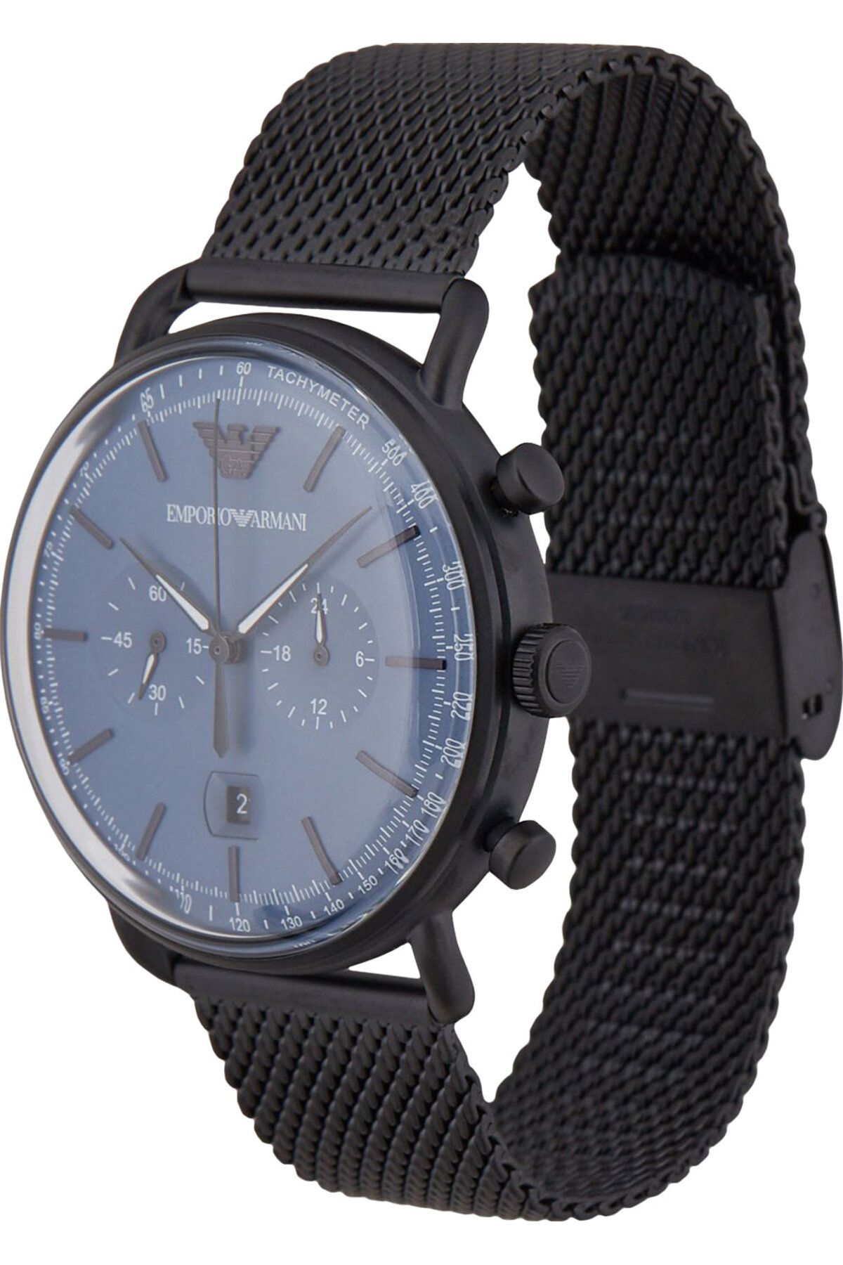Emporio Armani-Men Stainless Steel Quartz Watch 4