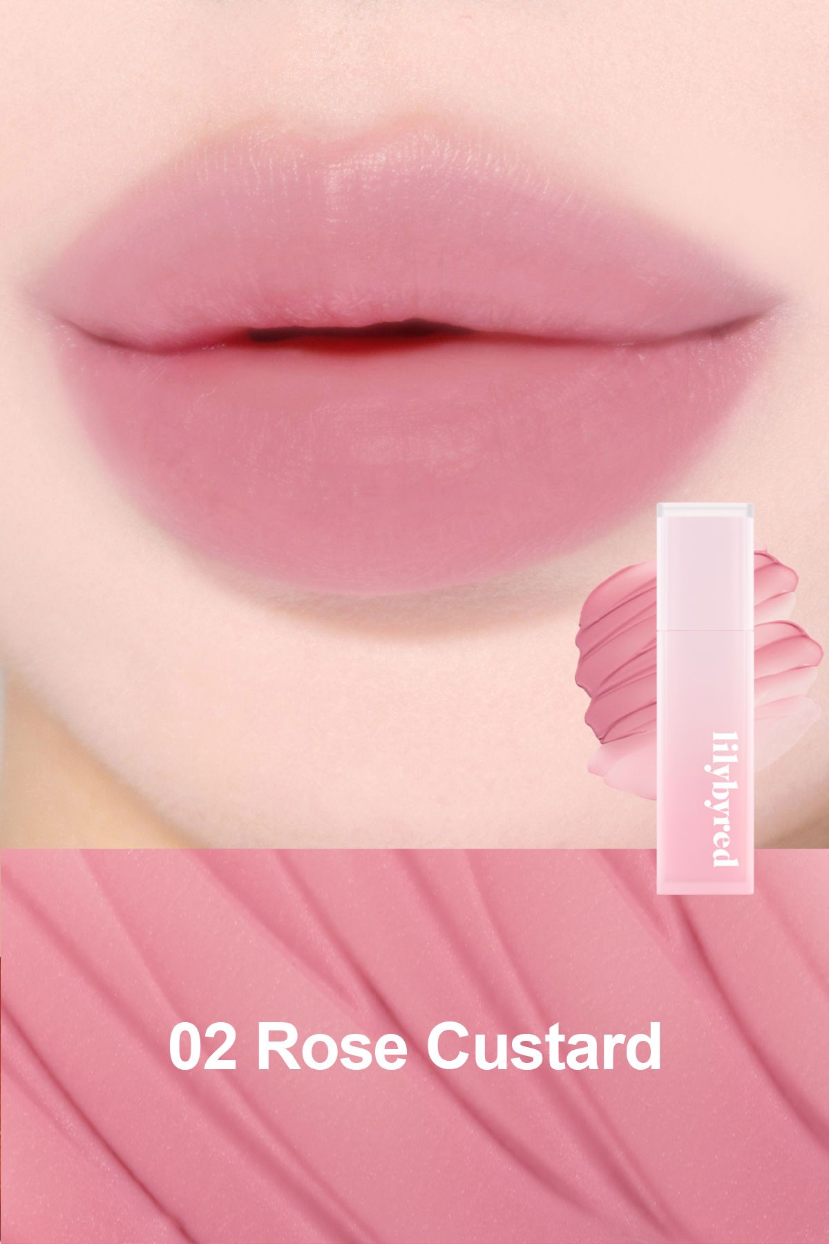 lilybyred Sweet Liar Milky Tint / Kadife Bitişli, Nemlendiricili Dudak Tinti - 02 Rose Custard