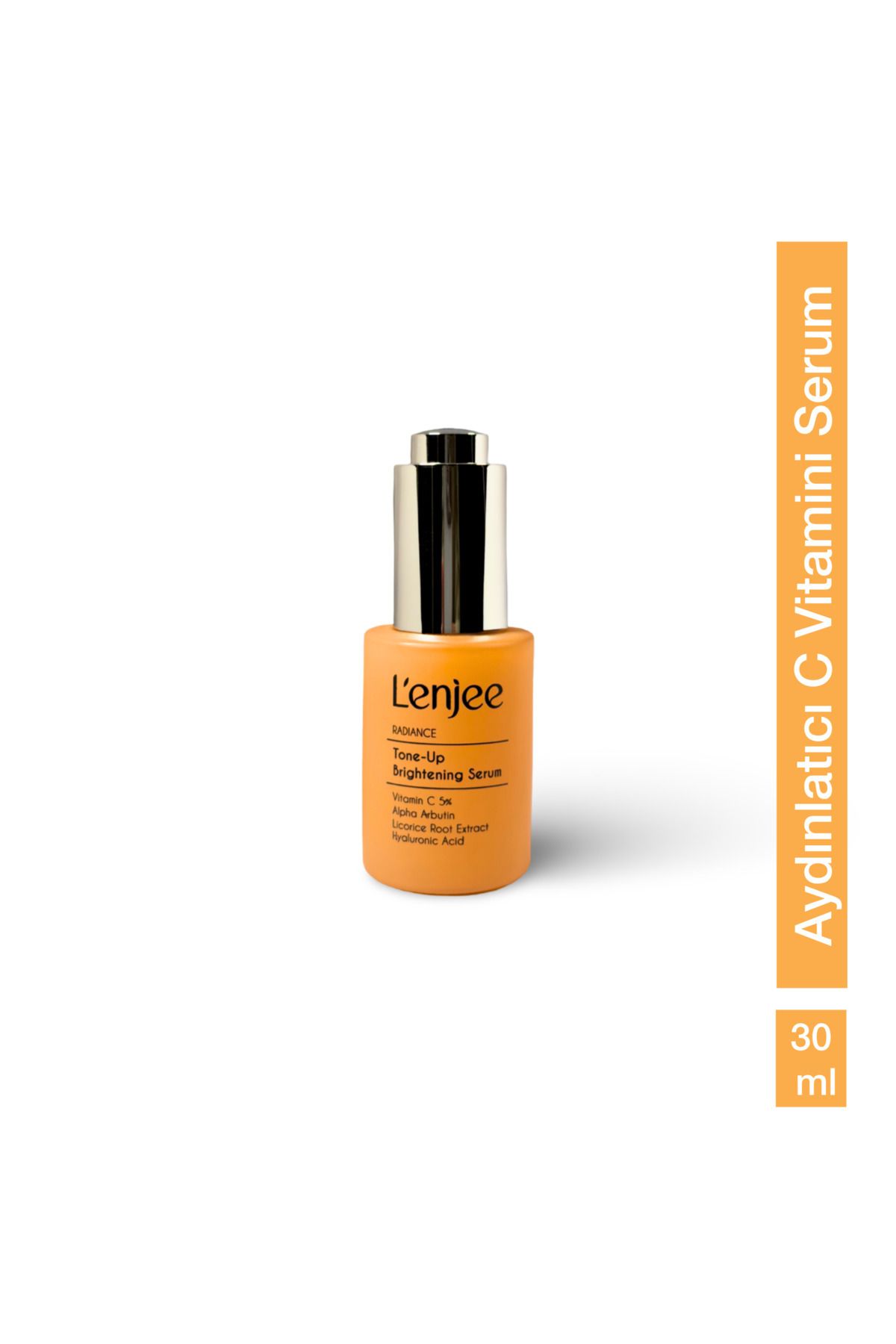L'enjee Aydınlatıcı ve Cilt Tonu Eşitletici C Vitaminli Serum- Tone-up Brightening Serum (Vitamin C %5)