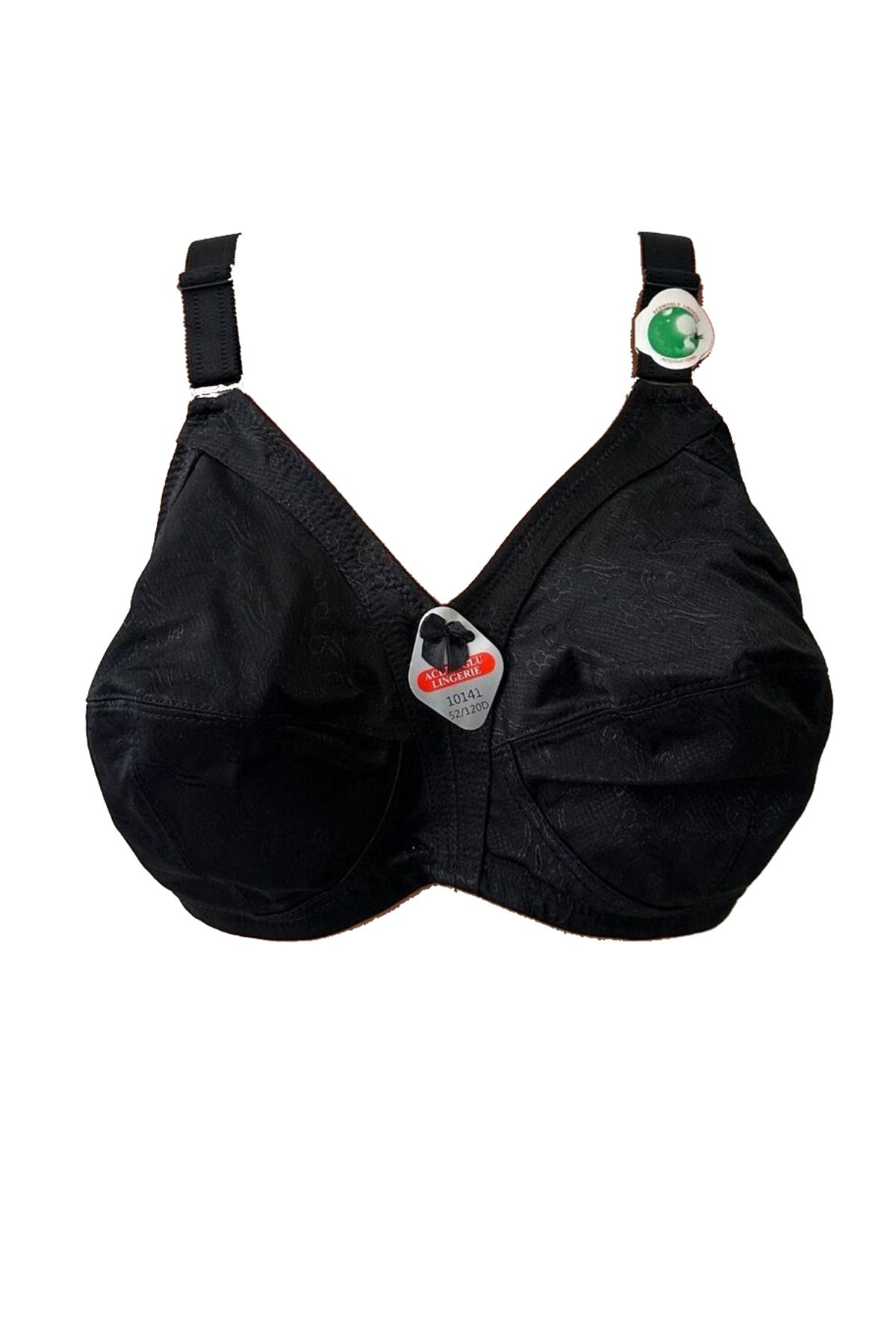Nana & Mayka Moda-Sutien negru pentru femei de mărime mare Minimizer Gatherer – 110d-130d - Acemoğlu 2