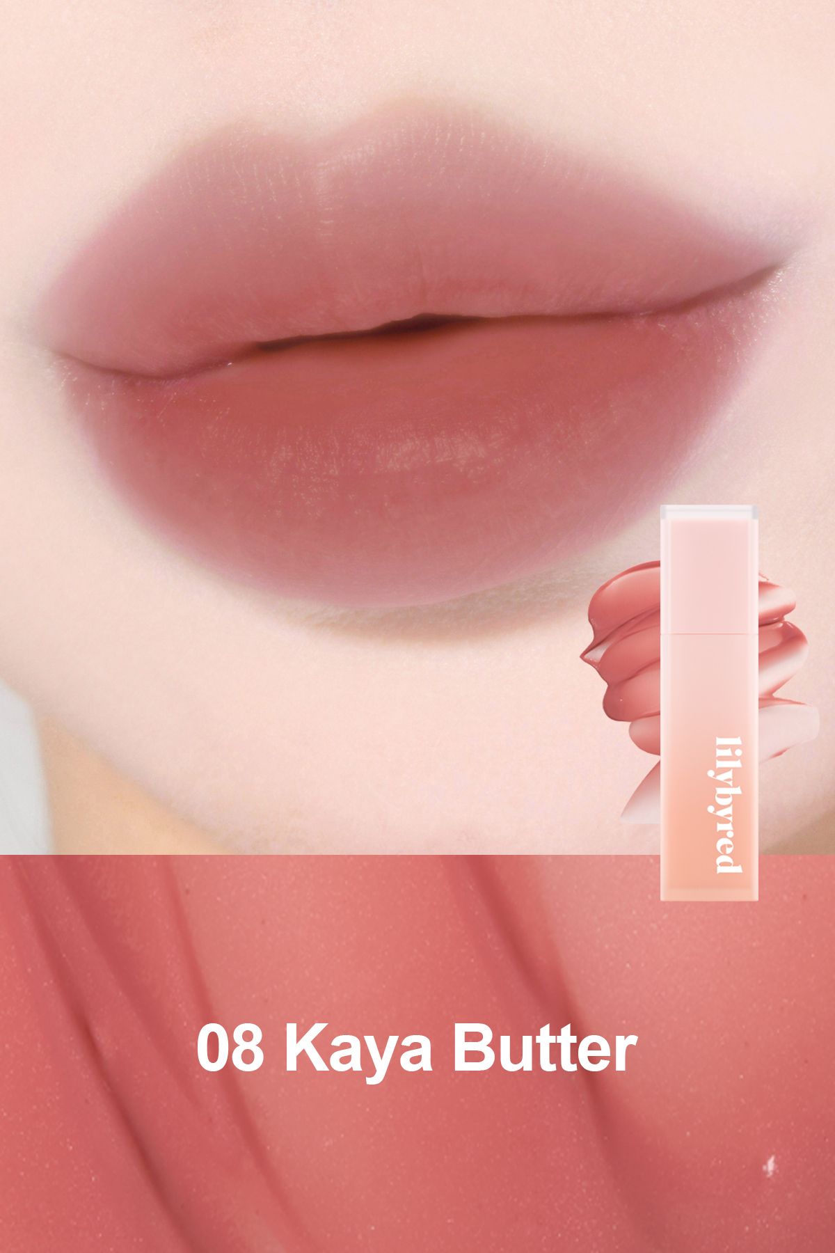 lilybyred Sweet Liar Milky Tint / Kadife Bitişli, Nemlendiricili Dudak Tinti - 08 Kaya Butter