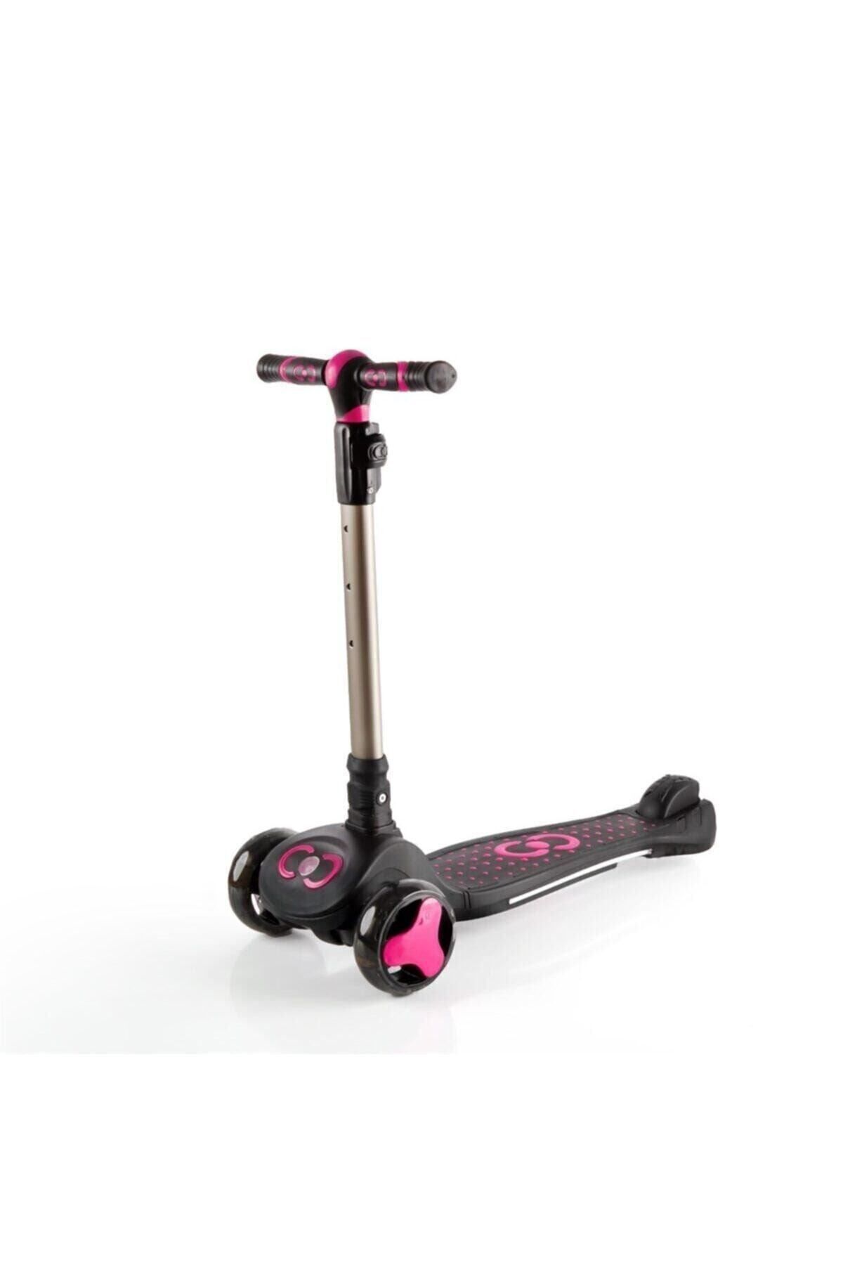 Mhm Collections 3+ Yaş Unisex Çocuk Pembe Nova Işıklı Scooter 3 Pembe