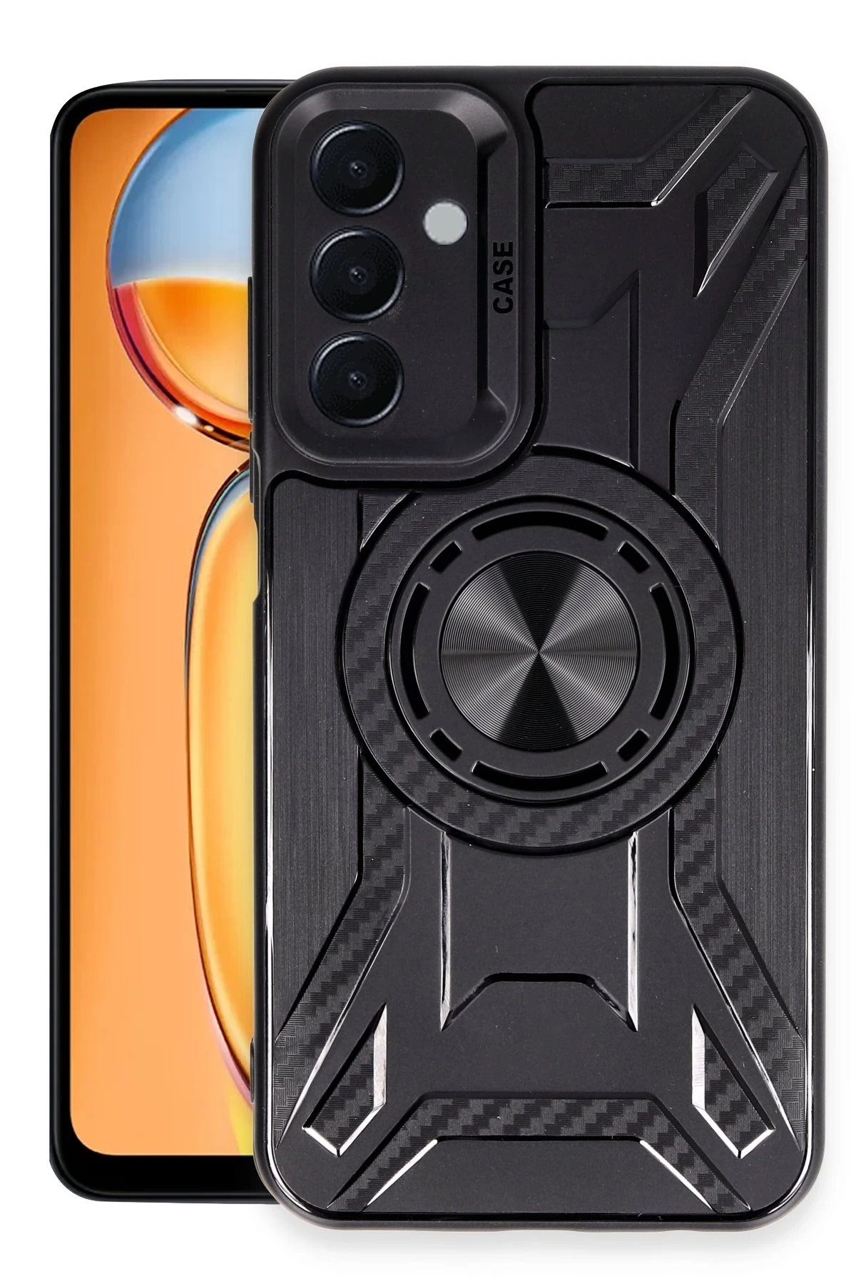 NewFace Samsung Galaxy A05S Kılıf Lincoln Silikon - Siyah HNZRN