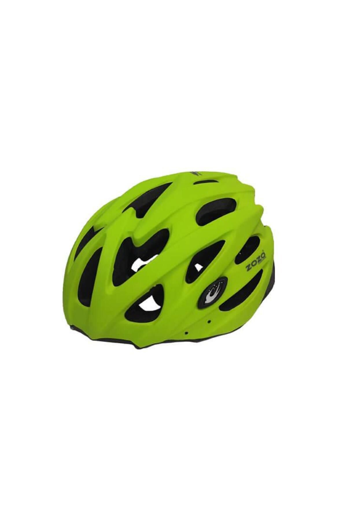 Mhm Collections Mv29 Işıklı Unisex Kask Lime M Beden