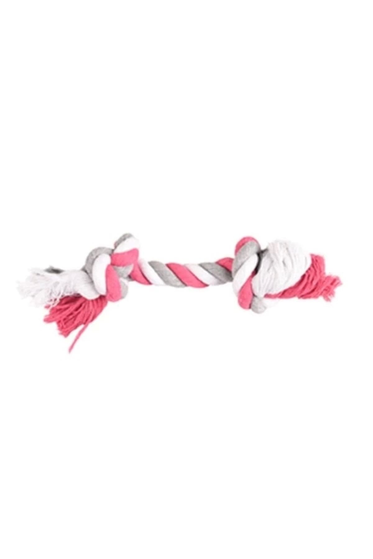 YNT İthalat Flamingo İki Düğümlü Diş İpi Köpek Oyuncağı Small 22 Cm