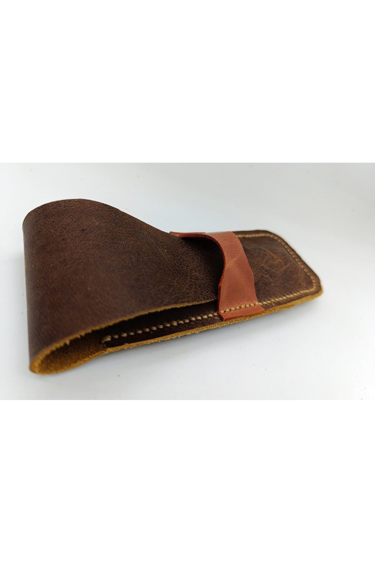 Mahfuz Crazy Hors Hakiki Deri El Emeği Özel Kalemleriniz Için Kalemlik Kalem Kutu 27 cm 6 cm BBB6