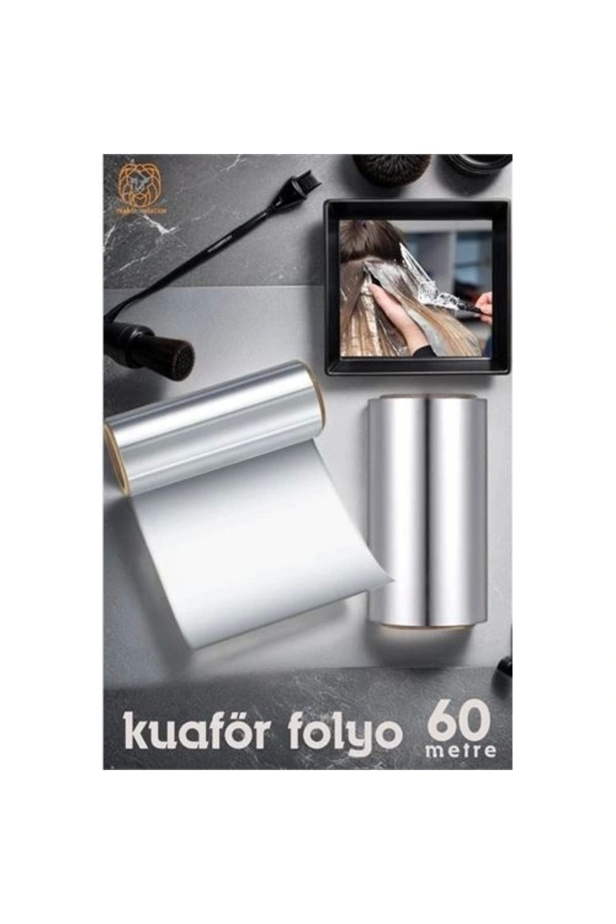 STOREMAX Kuaför Saç Boyama Balyaj Folyo 60 mt