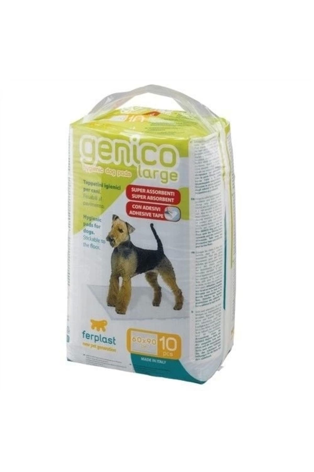 YNT İthalat Ferplast Genico Köpek Tuvalet Eğitim Pedi Large 10 Adet 60x90 Cm