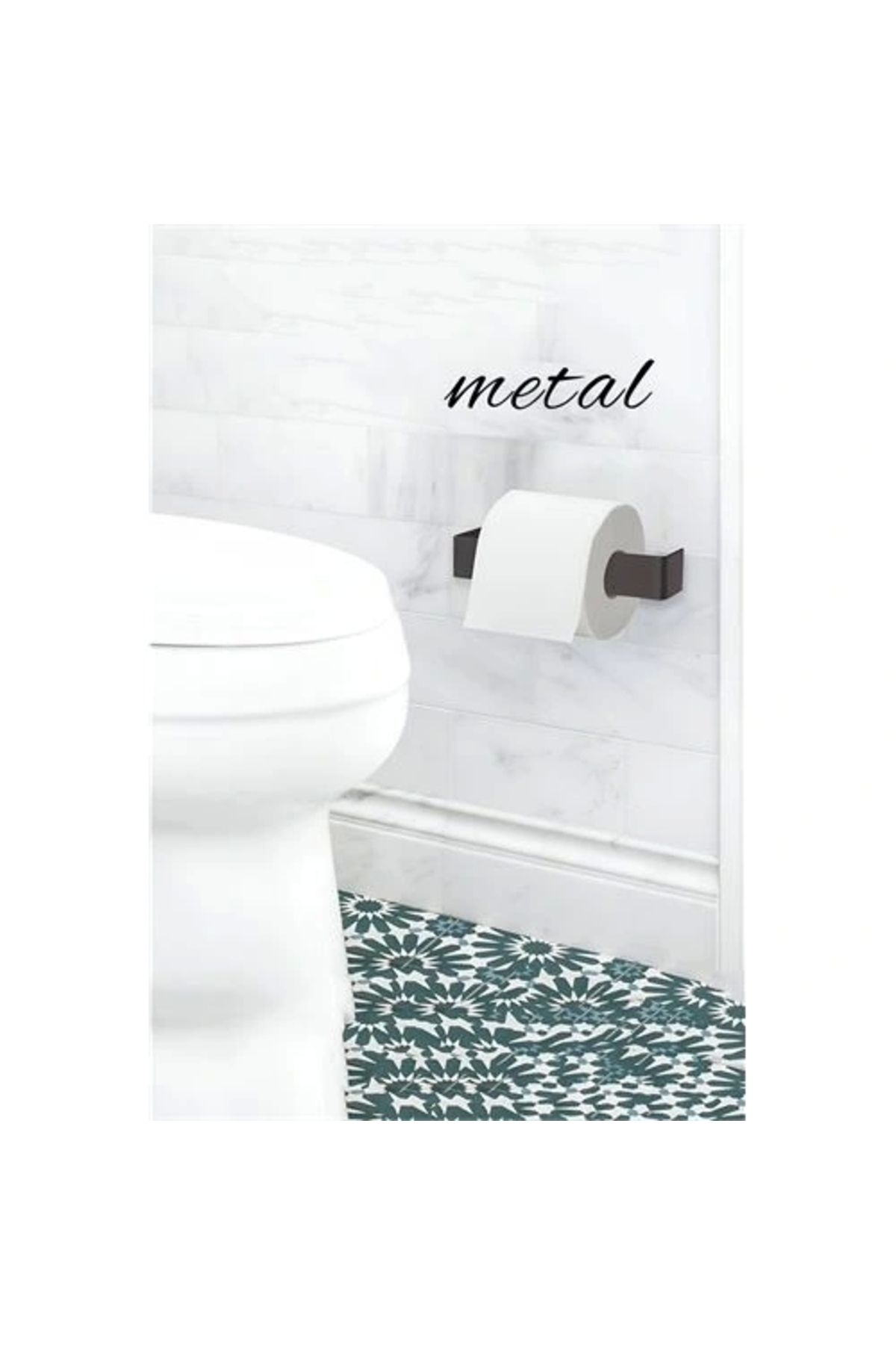 STOREMAX Tuvalet Kağıdı Tutucu Metal Delmeden Yapışkanlı