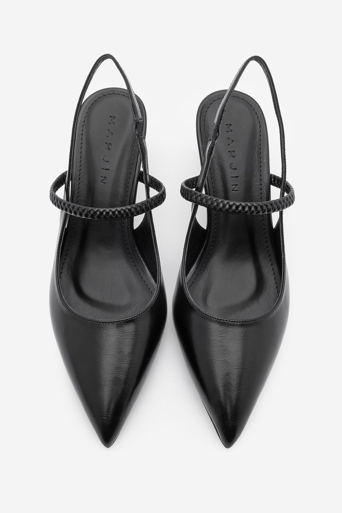استیلتو زنانه STILETTO پسر بینی کفش پاشنه AVIKA مشکی Marjin