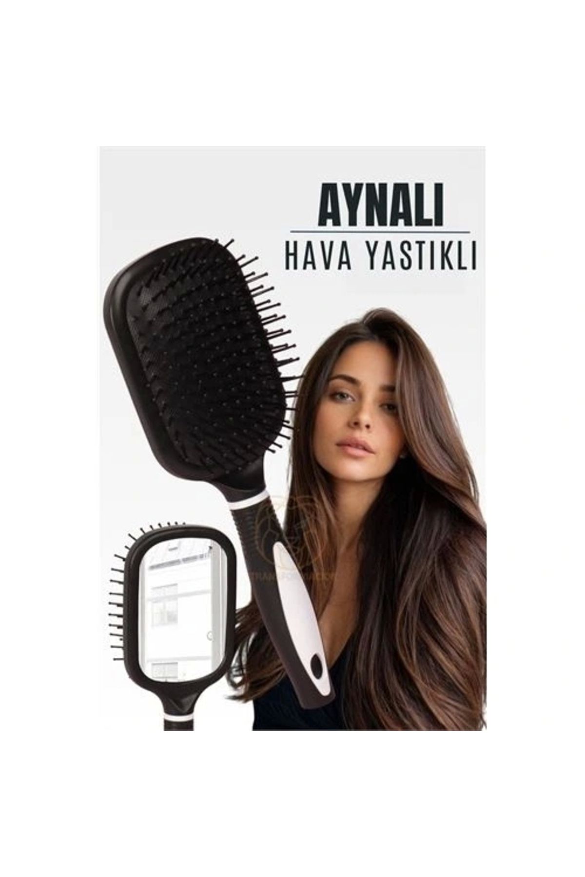 STOREMAX Aynalı Tarak Hava Yastıklı Ergonomik Tarak