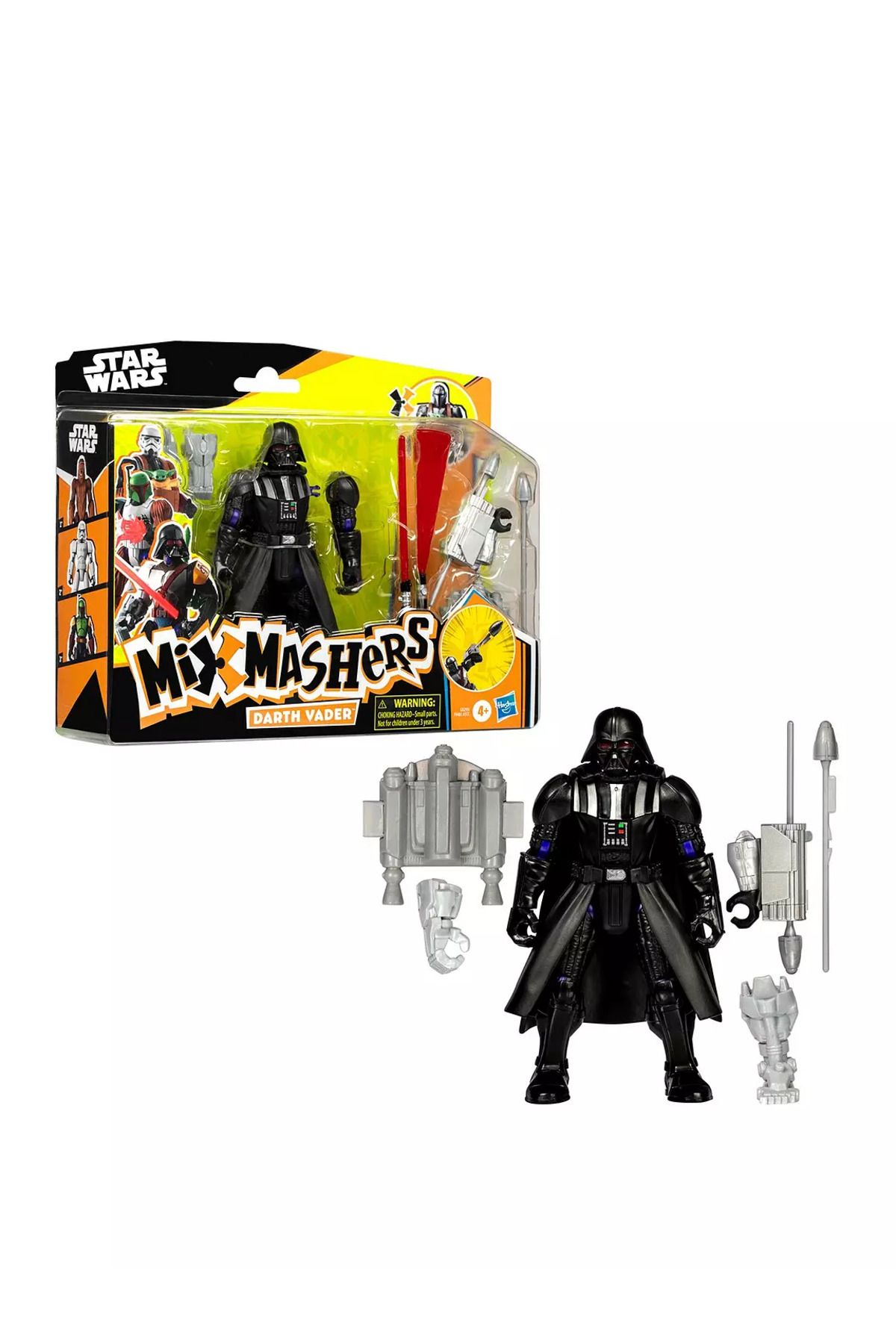 Star Wars MixMashers Deluxe Darth Vader Figür – Değiştirilebilir Parçalı Oyuncak (4+ Yaş)