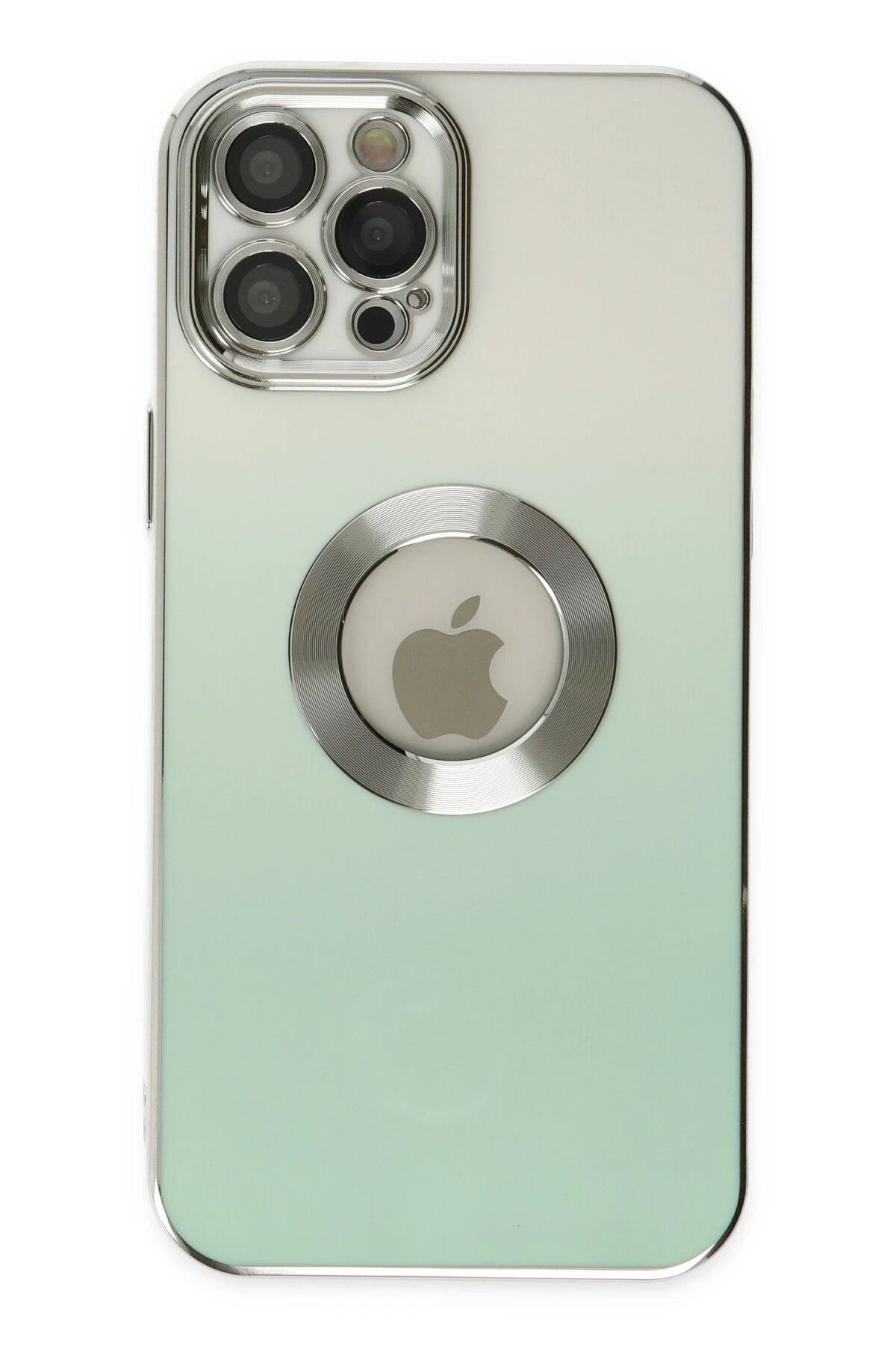 NewFace iPhone 12 Pro Max Kılıf Best Silikon - Turkuaz JOJUA