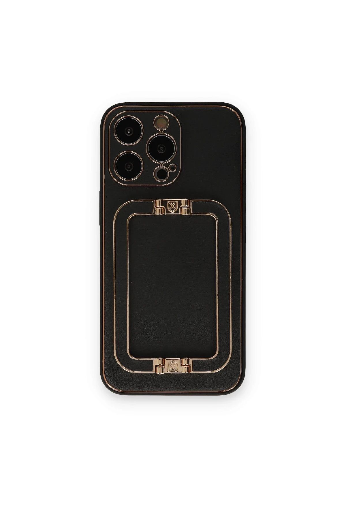 NewFace iPhone 14 Pro Kılıf Coco Elit Kapak - Siyah FERRG