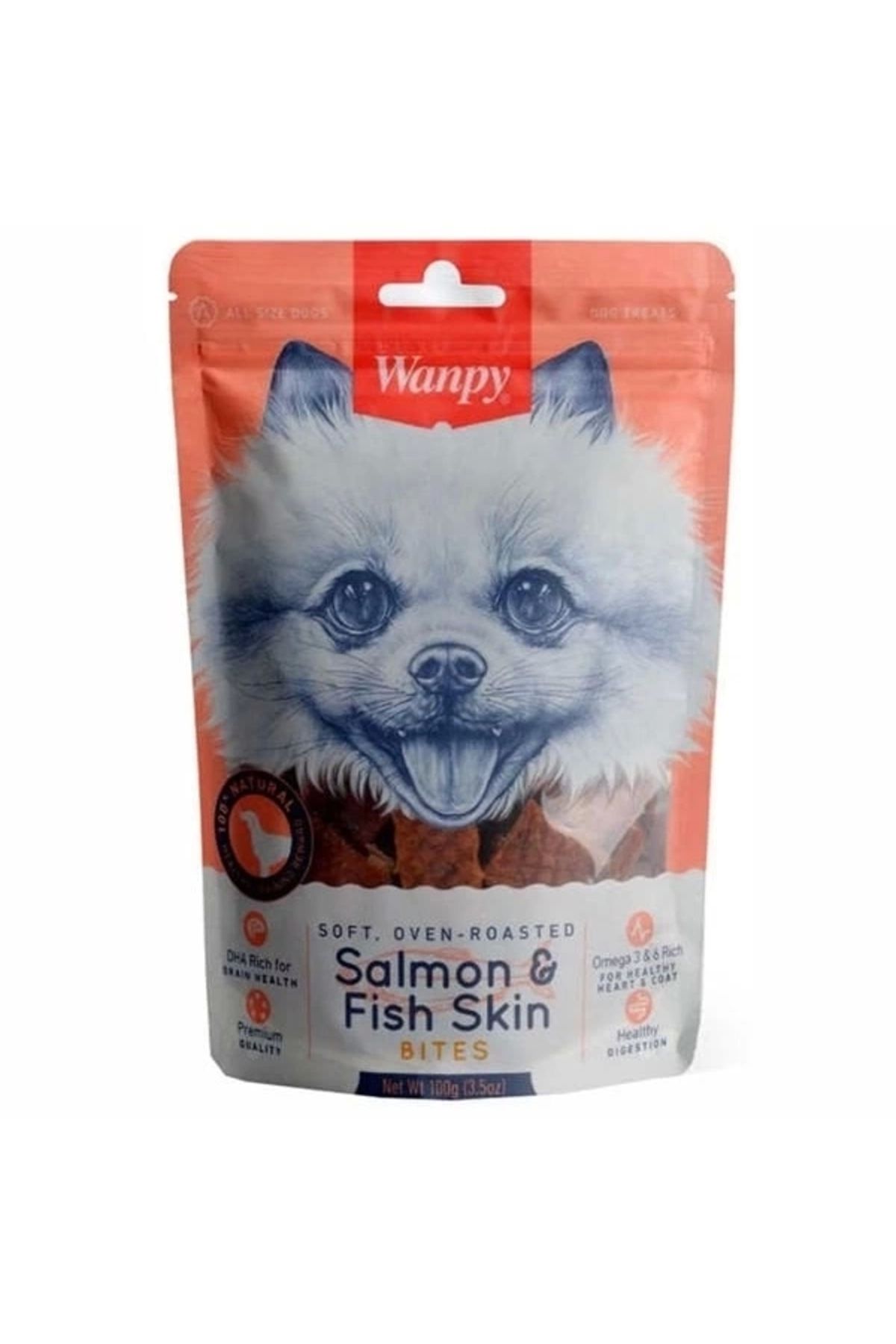 YNT İthalat Wanpy Yumuşak Somonlu Köpek Ödül Maması 100 Gr