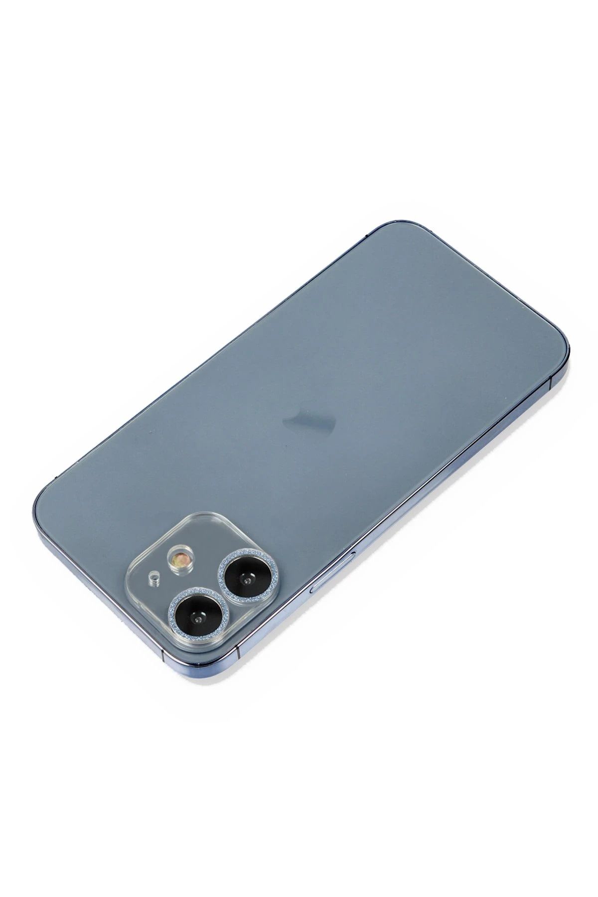 NewFace iPhone 11 Shine Kamera Lens Koruma Cam - Sierra Blue DRSTR
