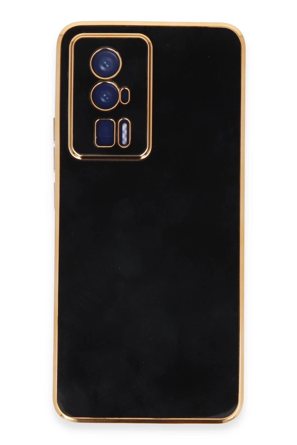 NewFace Xiaomi Poco F5 Pro Kılıf Volet Silikon - Siyah INSLM