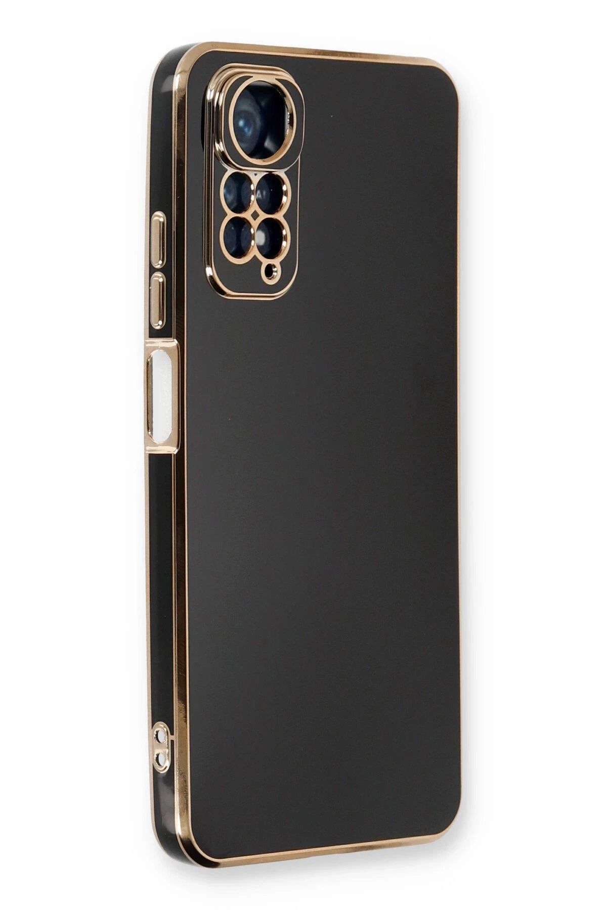 NewFace Xiaomi Redmi Note 11 Kılıf Volet Silikon - Siyah FERRG