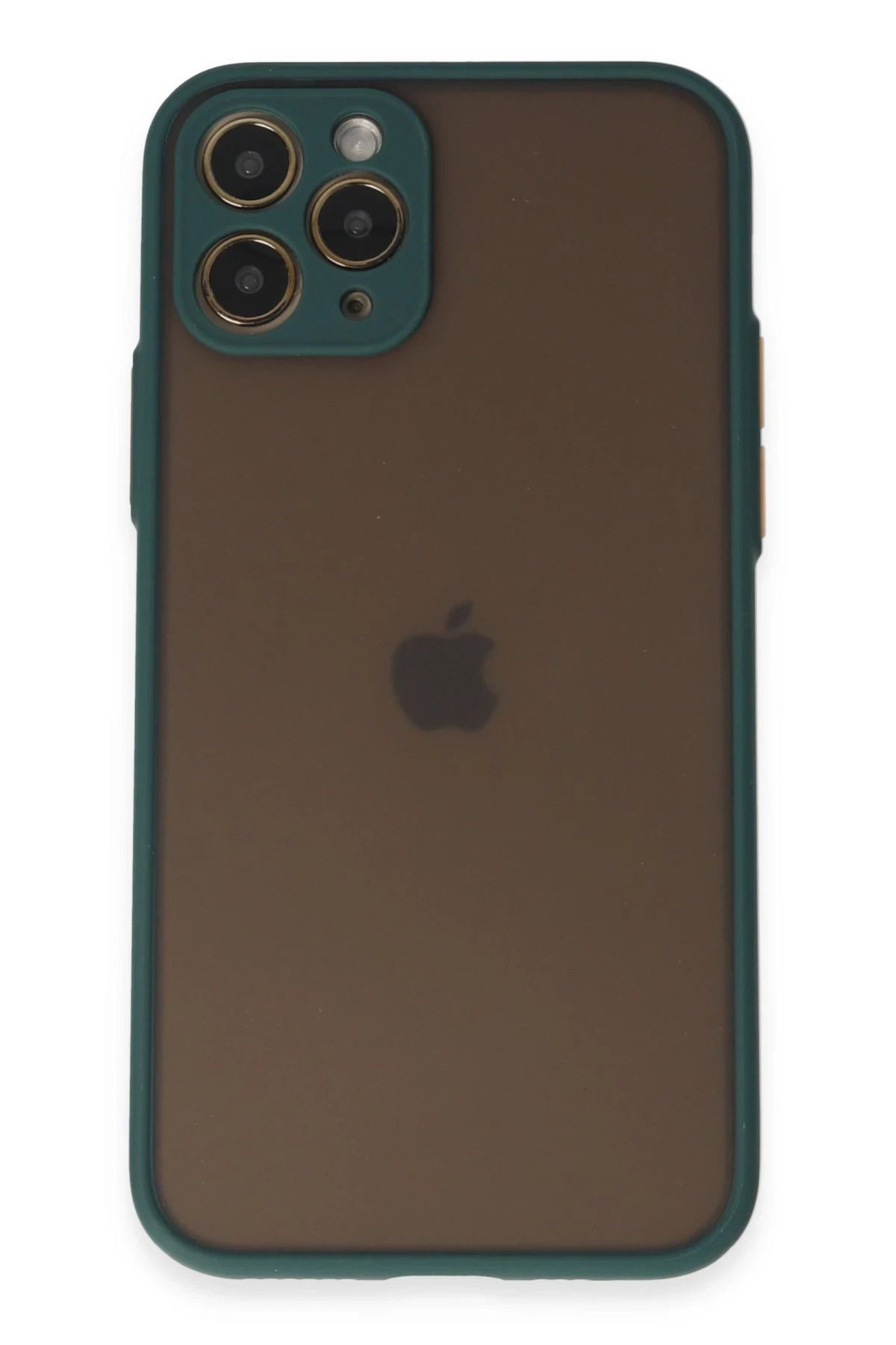 NewFace iPhone 11 Pro Kılıf Montreal Silikon Kapak - Yeşil YNSMR