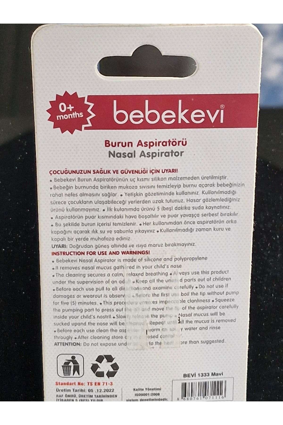 Bebekevi Burun Aspiratör Pembe Renk