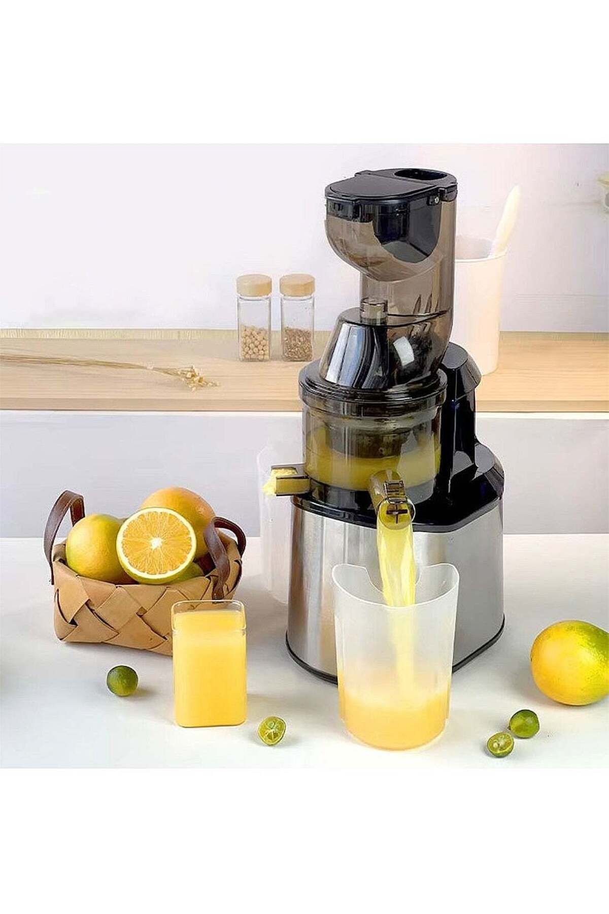 FlashHawk-Slow Masticating Juicer, Slow juicer, Fruit/Vegetable Juicer, Cold Press Juicer with High Output 2
