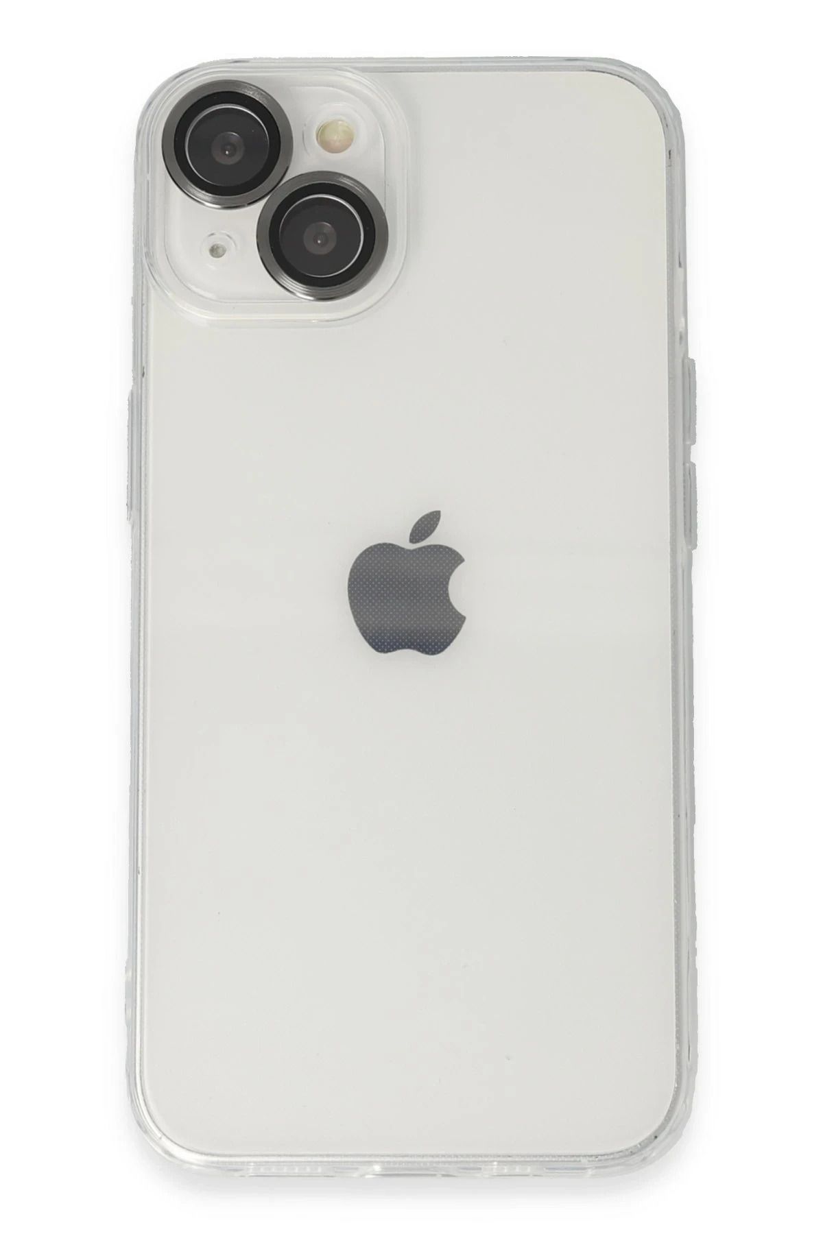 NewFace iPhone 14 Kılıf Luko Lens Silikon - Siyah JOJUA
