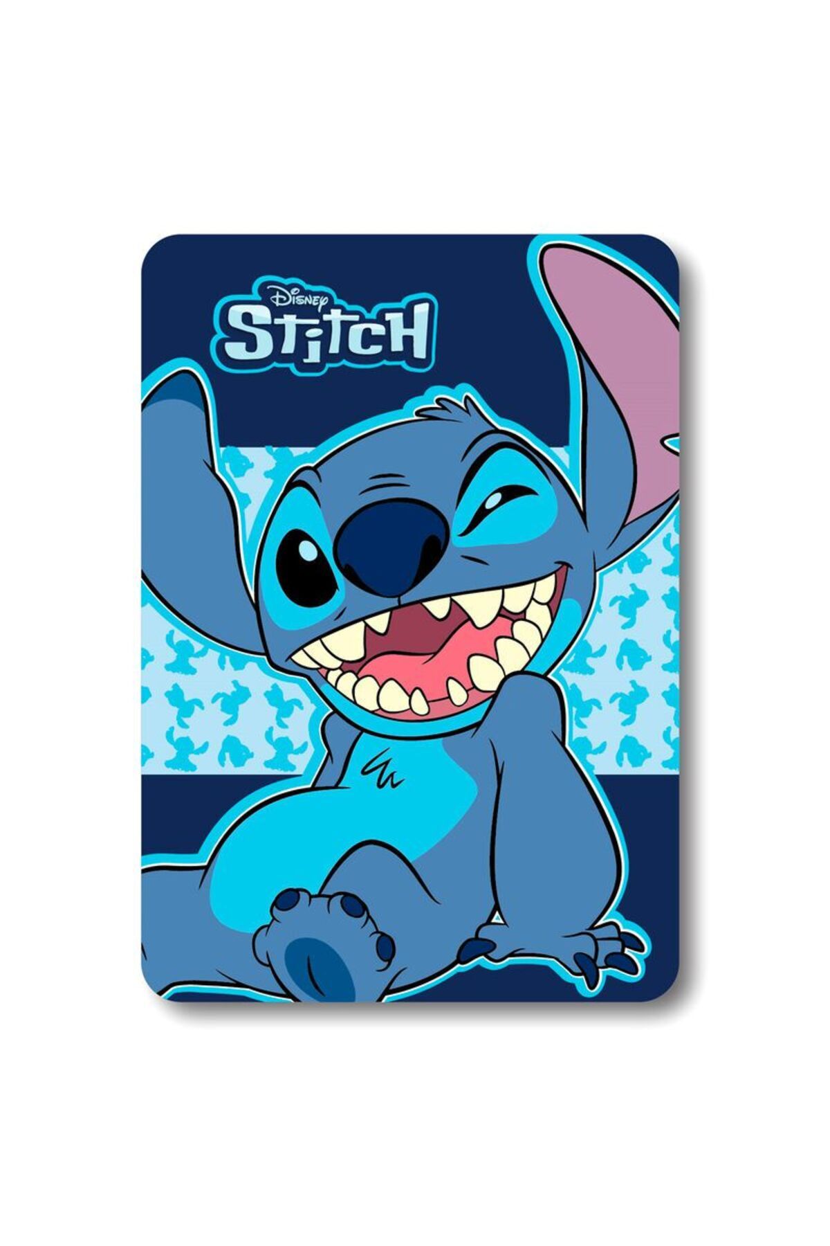 Stitch Patura Polar, 100x140 Cm, Multicolor, Fun, Stitch, Disney - One Size