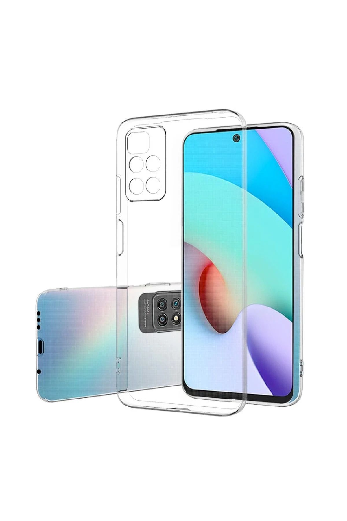 NewFace Xiaomi Redmi 10 2022 Kılıf Lüx Şeffaf Silikon FERRG