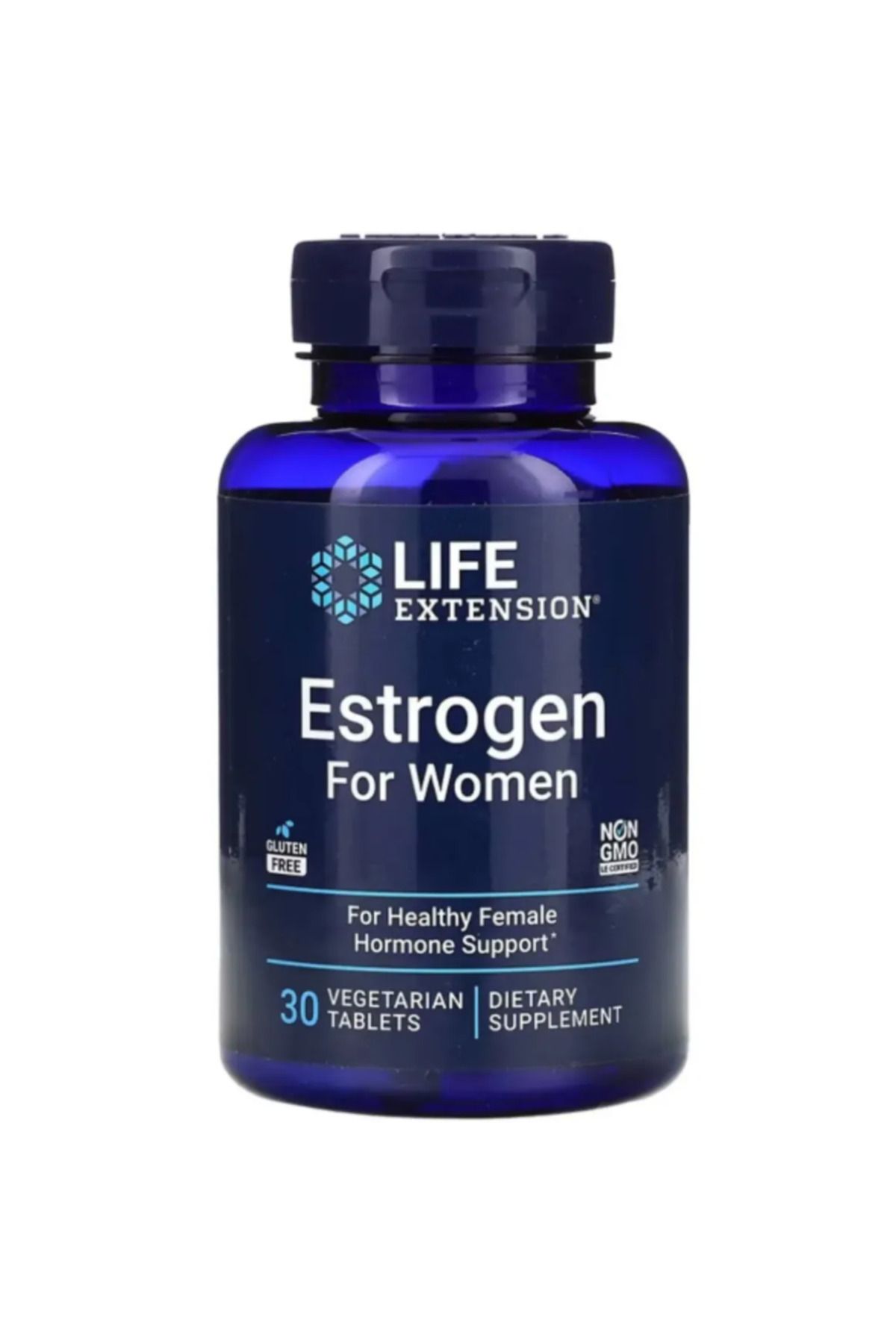 Life Extension , Estrogen, for Women, Metabolism 30 Vegetarian Tab, vr44,