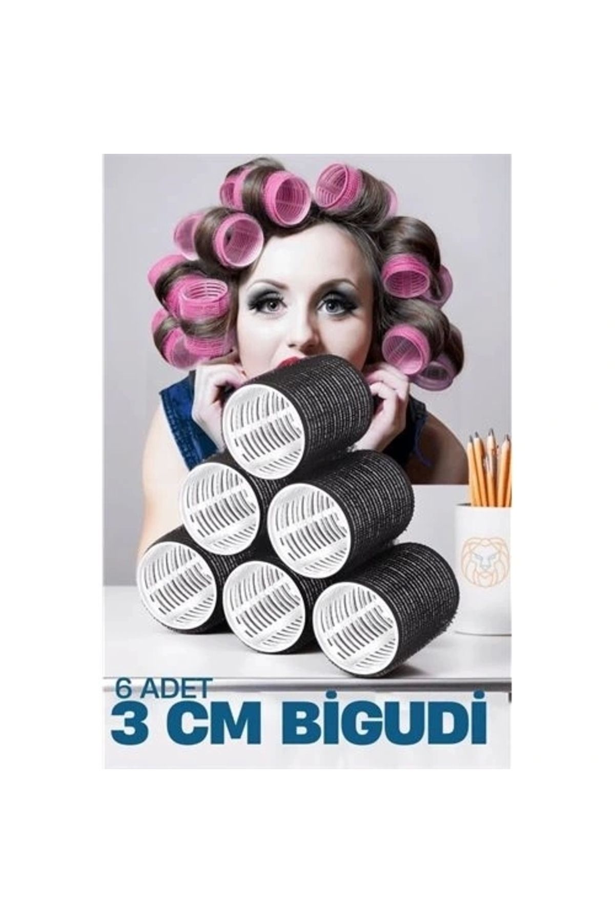 STOREMAX 3 Cm Bigudi 6 li Paket