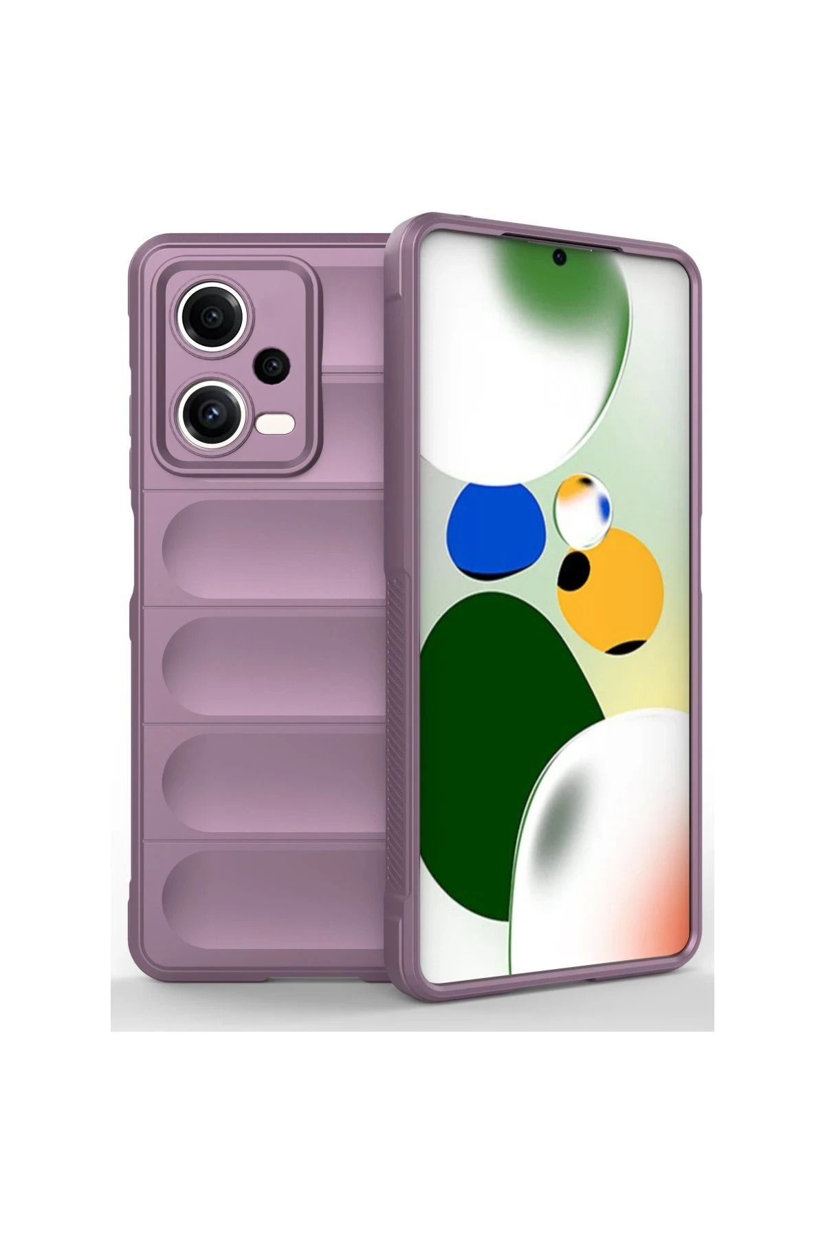 NewFace Xiaomi Poco X5 5G Kılıf Optimum Silikon - Mor HNZRN