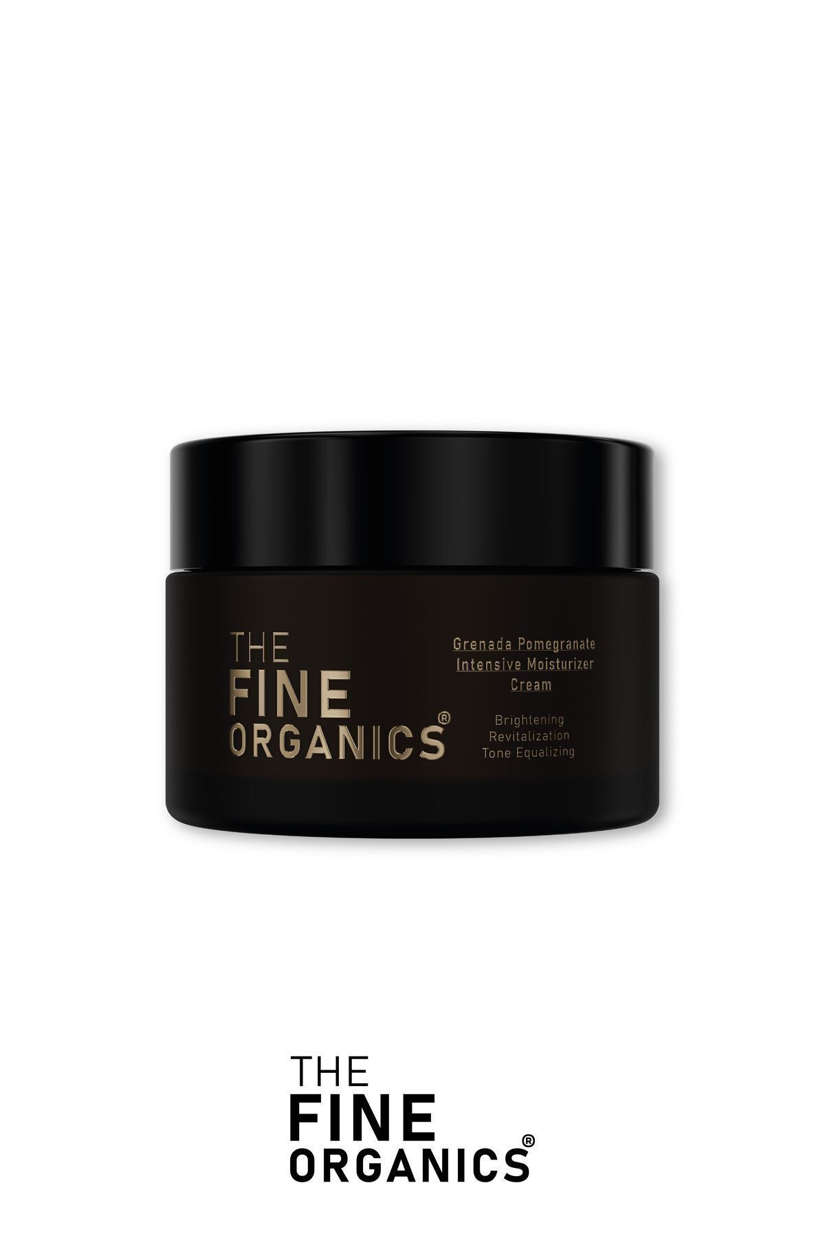 کرم صورت مرطوب کننده فشرده 48 ساعت مؤثر روشنگر تسویه حساب عصاره انار گرنادا THE FINE ORGANICS