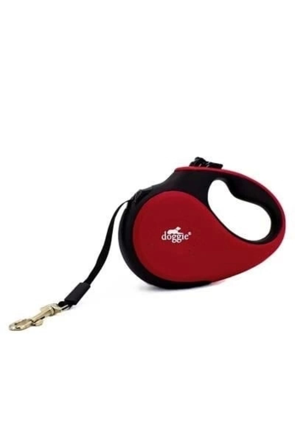 YNT İthalat Doggie Soft Otomatik Köpek Uzatma Tasması Large Kırmızı 50 Kg 5 Mt
