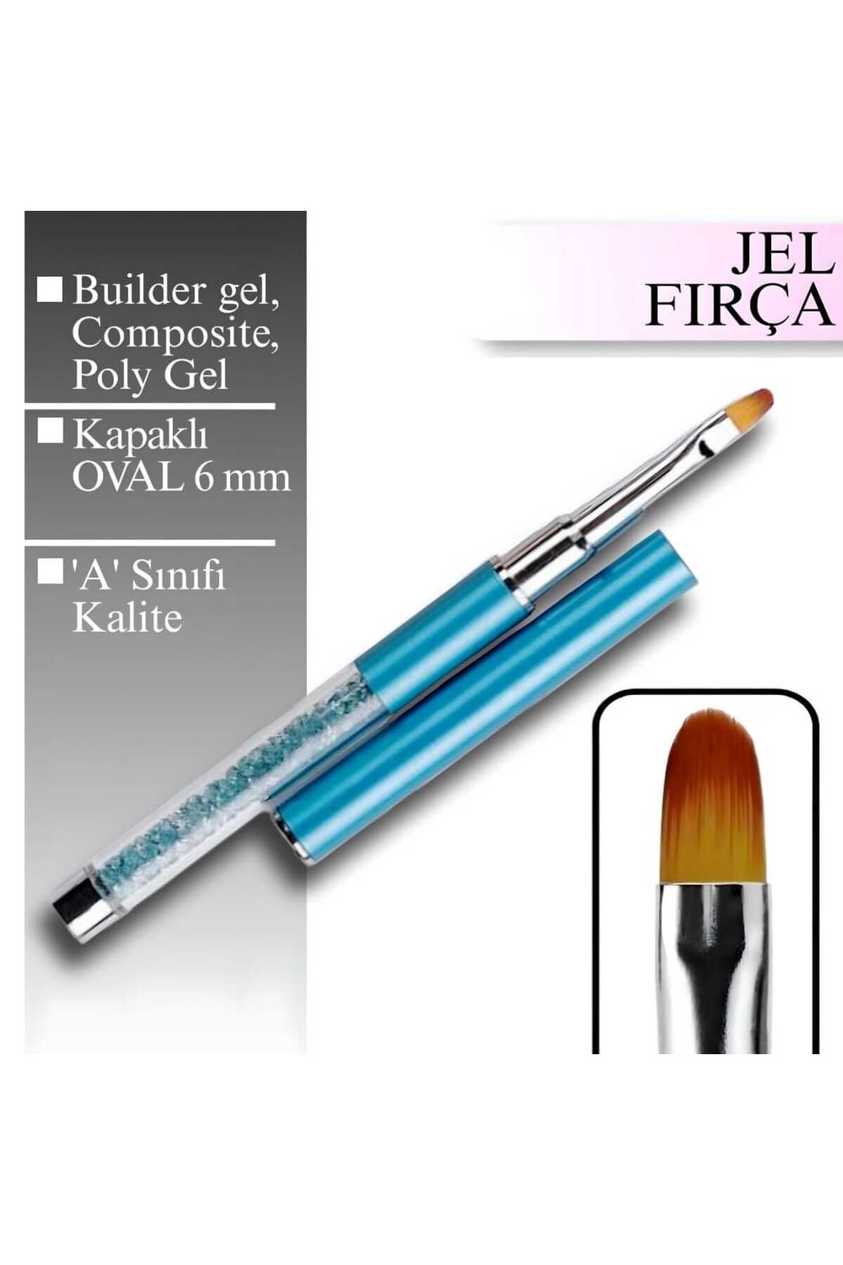 ECLAT JEL , POLYGEL, COMPOSITE FIRÇA OVAL MAVİ