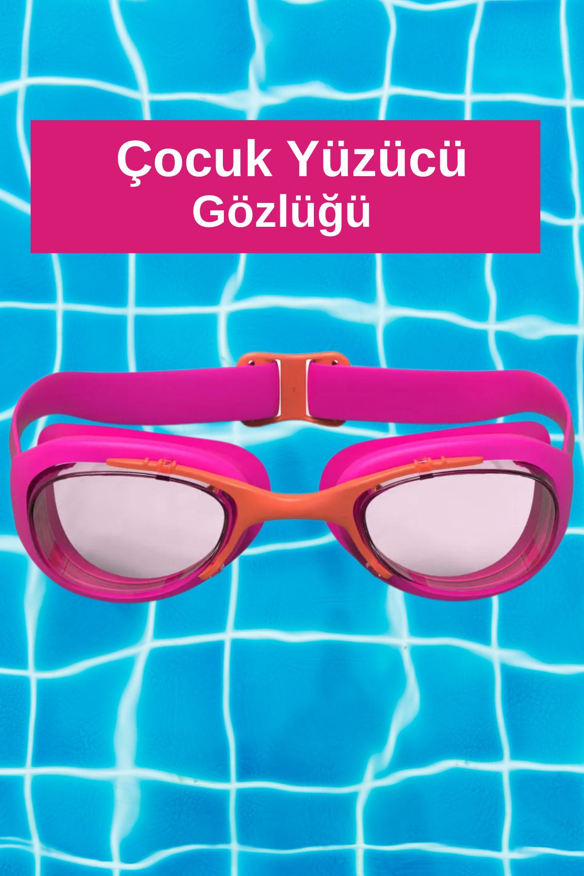 EpiRelax Çocuk Yüzücü Gözlüğü Yumuşak Silikon Gözlük – Maksimum Konfor Buğu Yapmaz