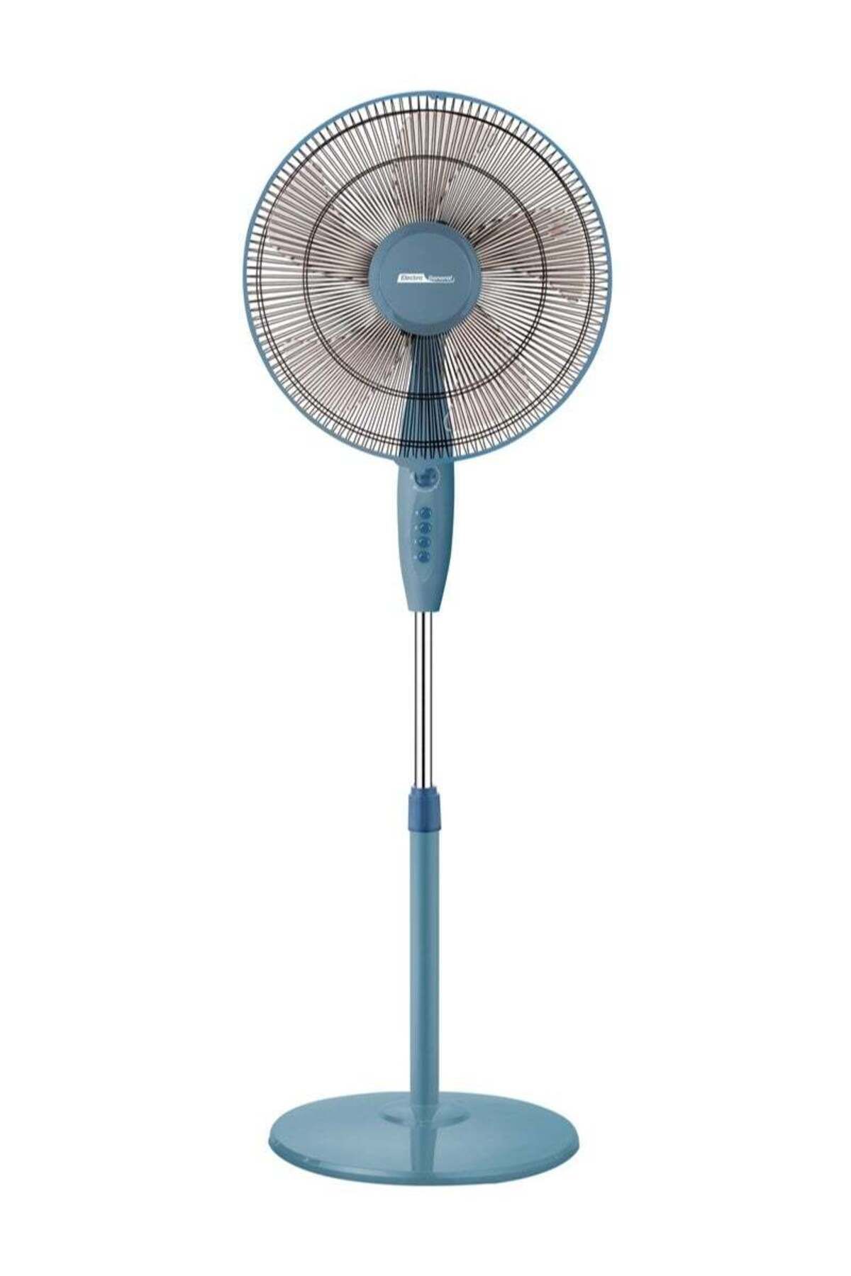 Electro general-مروحة عمودية قابلة لتعديل الارتفاع، 3 إعدادات للسرعة، مؤقت 7.5 ساعة، محرك نحاسي بالكامل - طراز FST-SKB32 1
