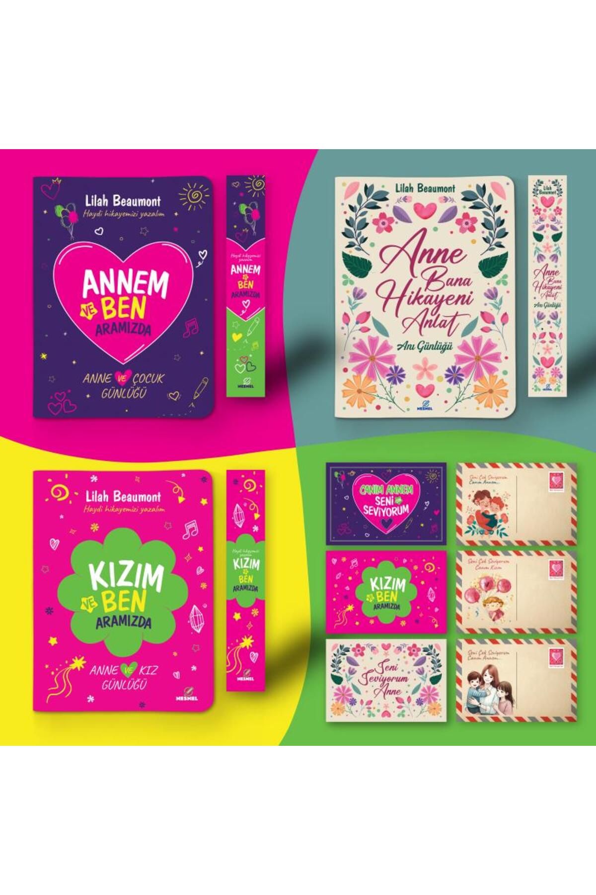 nesnel yayınlar Anne Kız Arasında - Ayraç ve Kartpostal İlaveli