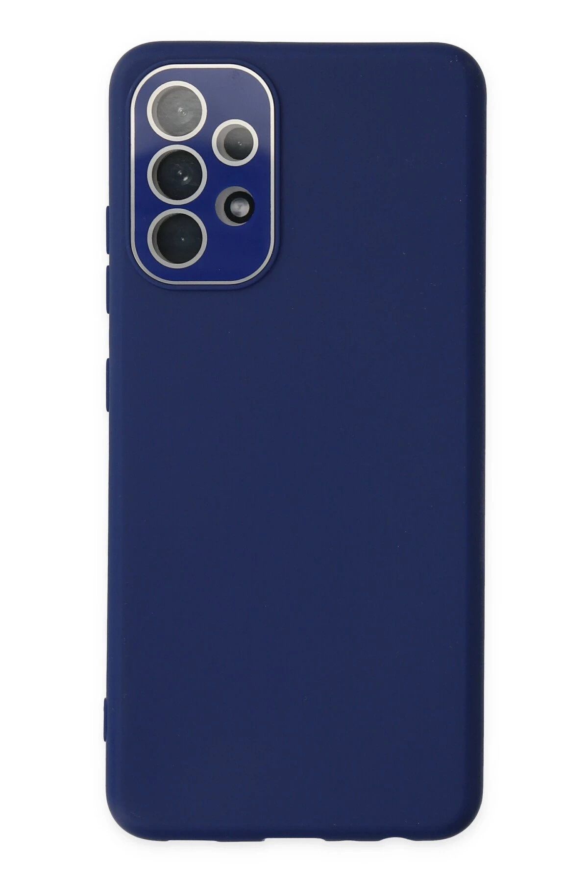 NewFace Samsung Galaxy A33 5G Kılıf Lansman Glass Kapak - Sky Blue JOJUA