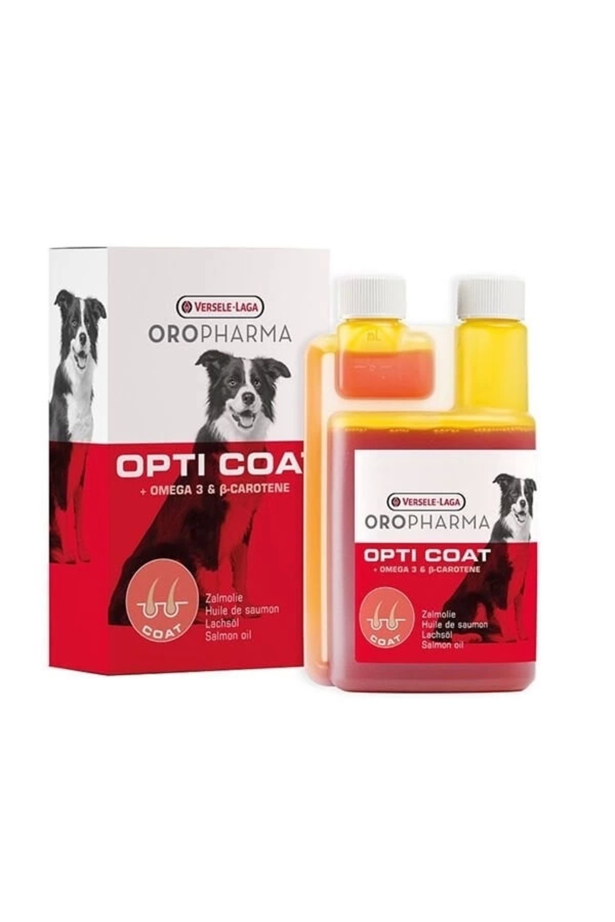 YNT İthalat Versele Laga Orop Opti Coat Köpek Somon Yağı 250 Ml