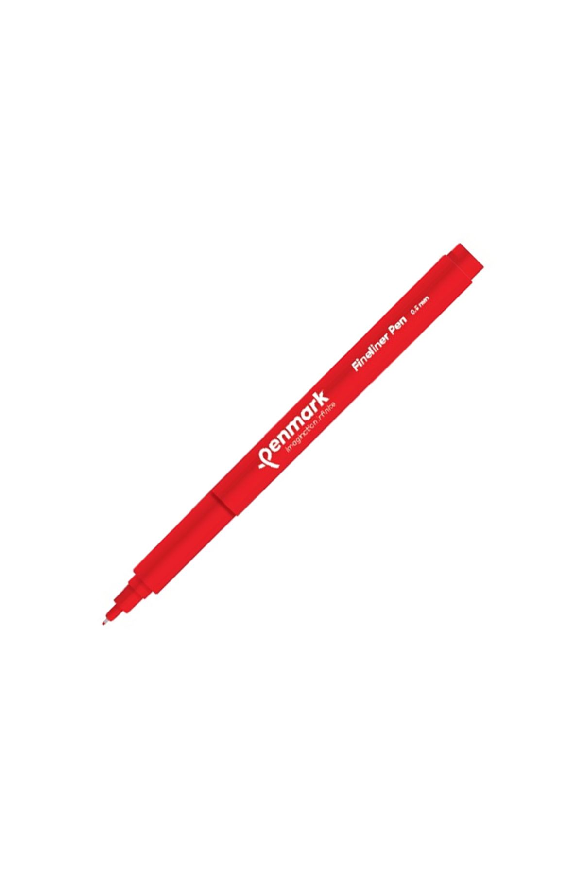 penmark Fineliner Keçe Uçlu Kalem 0,6mm Kırmızı