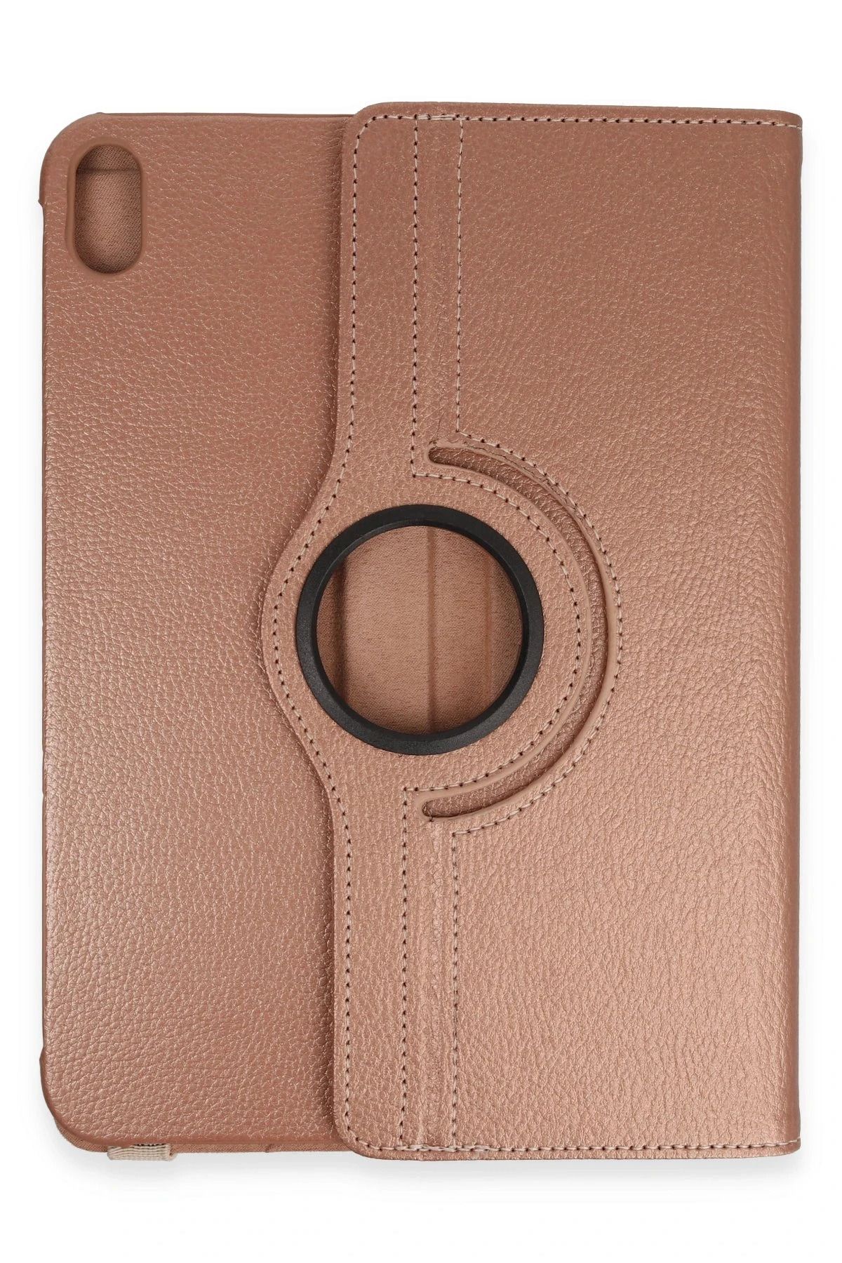 NewFace iPad 2022 10.9 (10.nesil) Kılıf 360 Tablet Deri Kılıf - Rose Gold FERRG