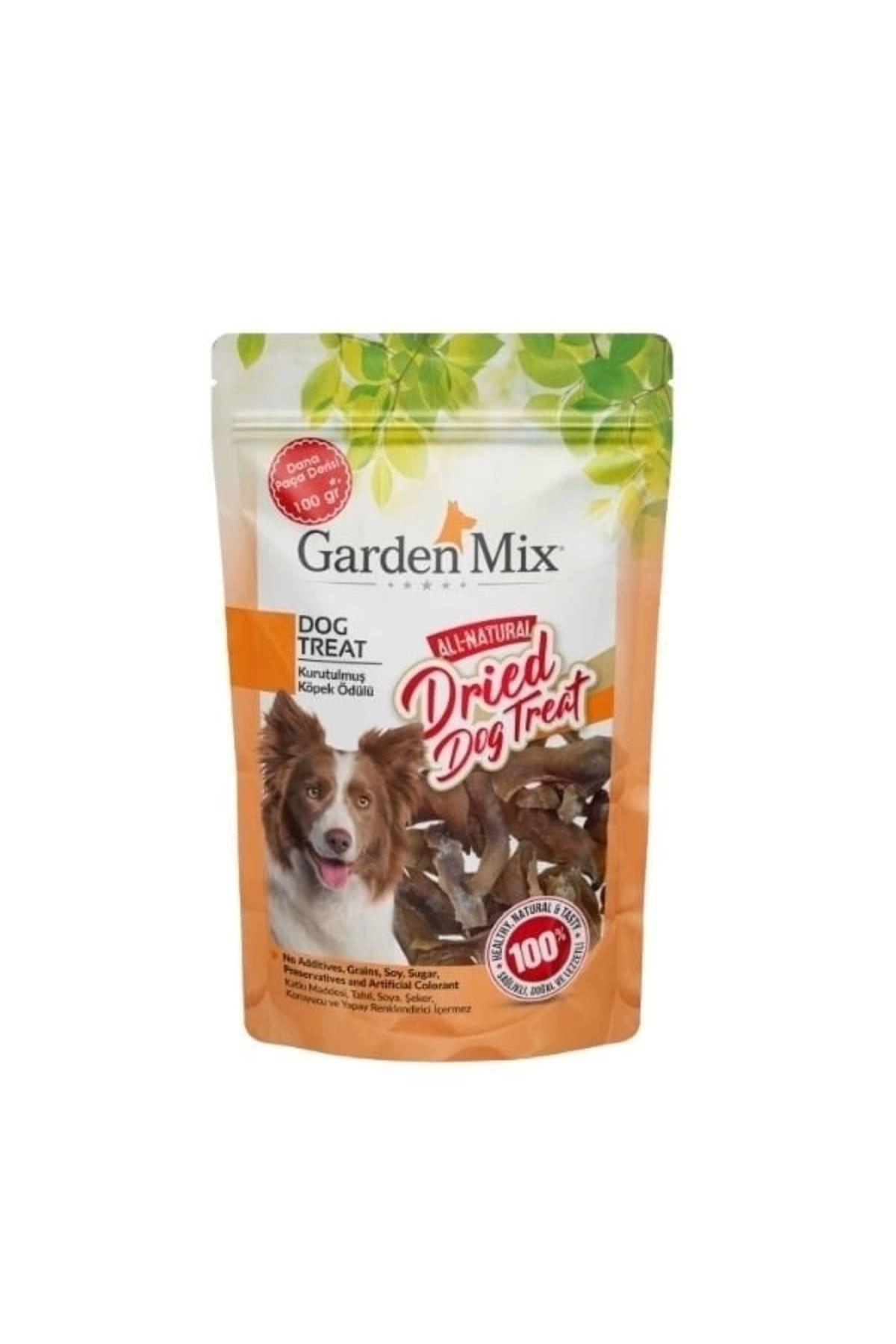 YNT İthalat Garden Mix Kurutulmuş Dana Paça Derisi Köpek Ödül Maması 100 Gr
