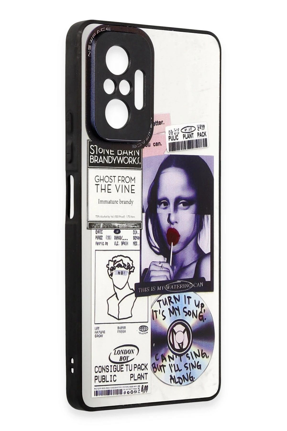 NewFace Xiaomi Redmi Note 10 Pro Kılıf Mirror Desenli Kapak - Mirror - 2 JOJUA