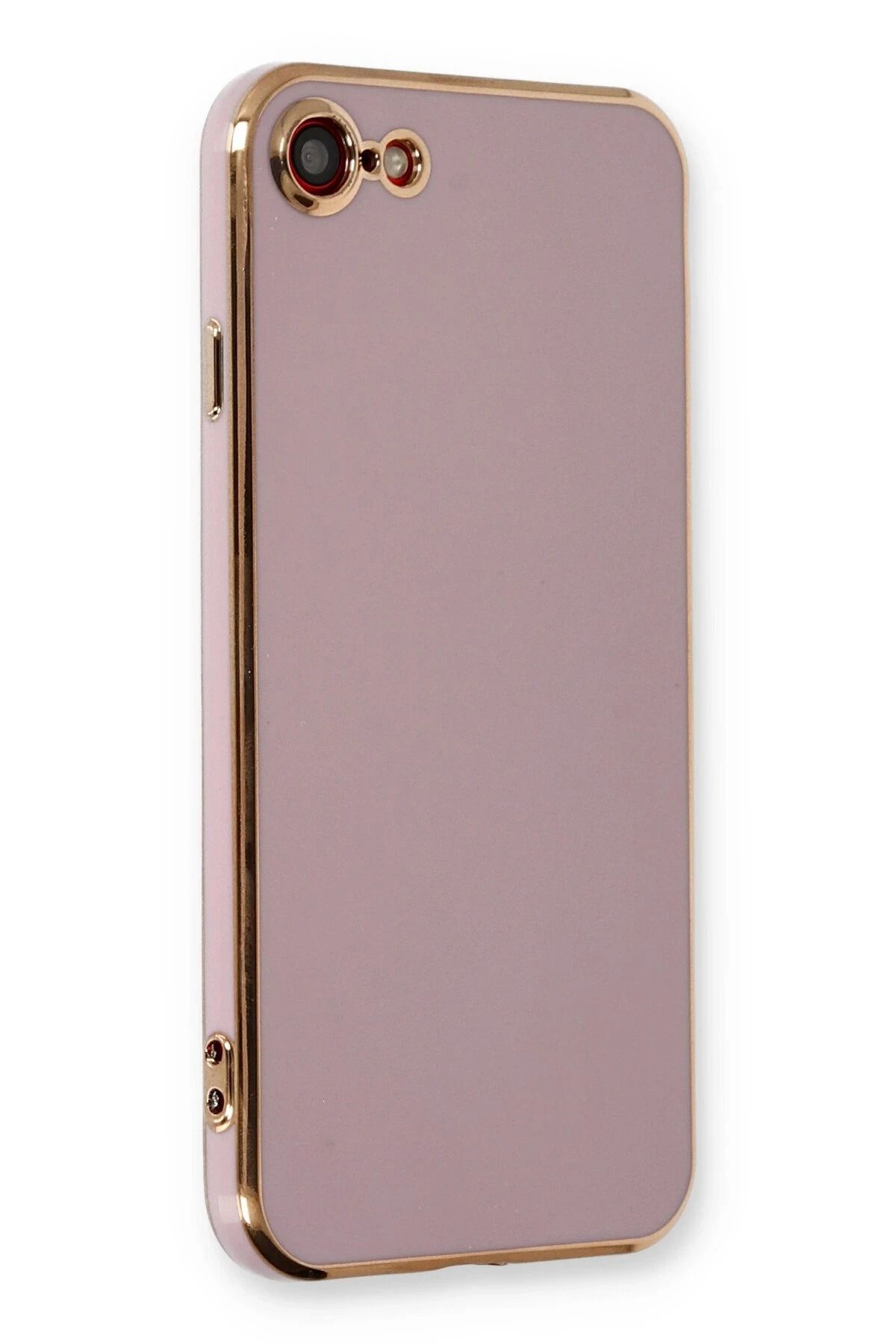 NewFace iPhone 7 Kılıf Volet Silikon - Mor LZWDR