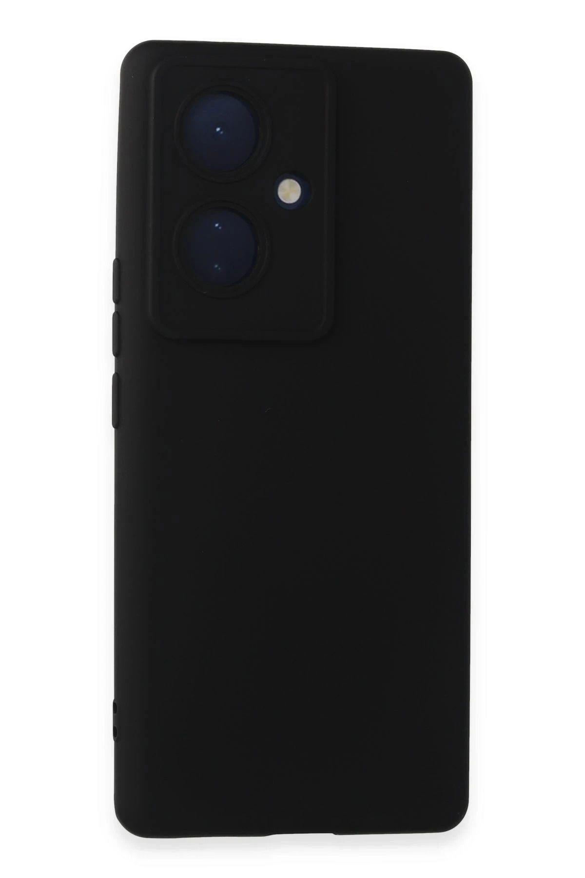 NewFace Vivo V29 Lite Uyumlu Kılıf Nano içi Kadife Silikon - Siyah HNZRN