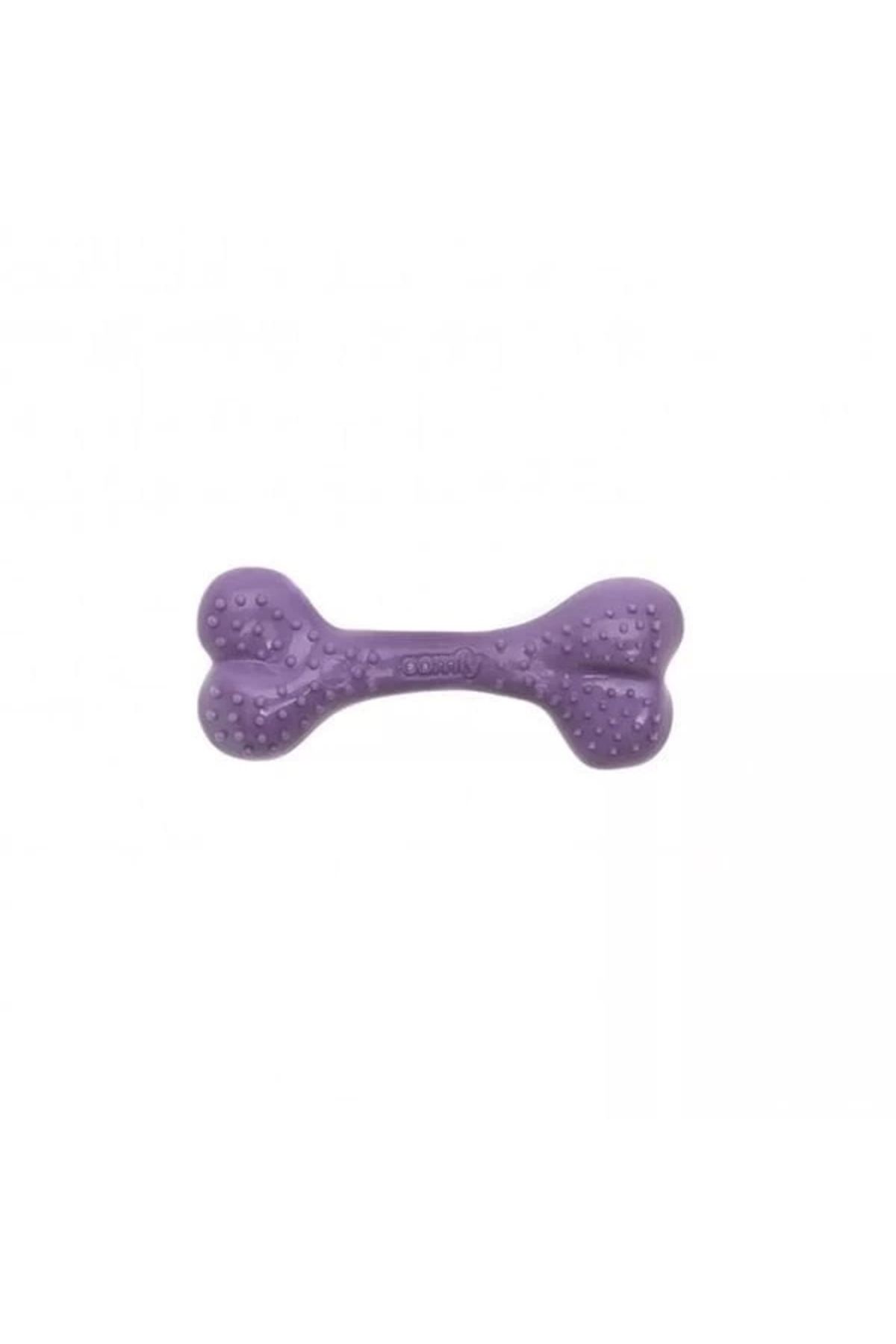 YNT İthalat Aquael Comfy Toy Kemik Şeklinde Lavanta Aromalı Köpek Oyuncağı Mor 8.5 Cm