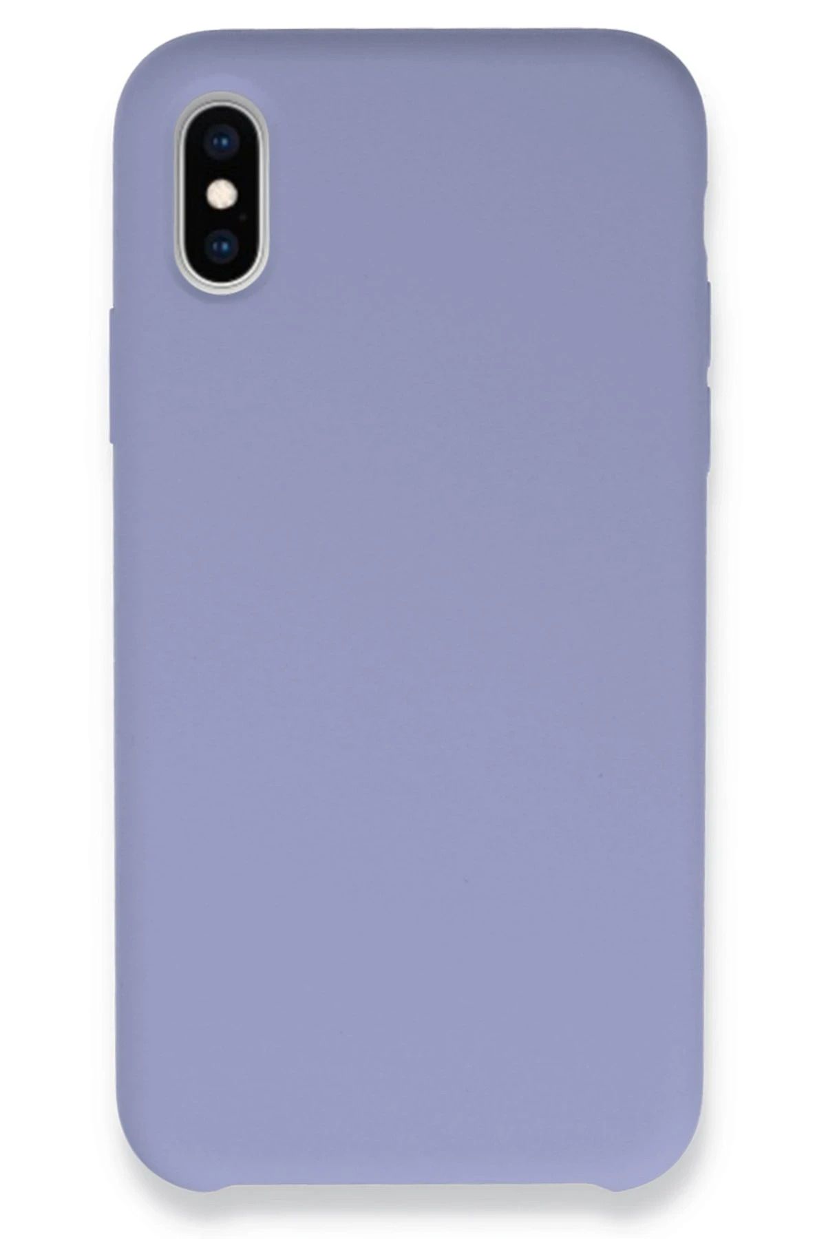NewFace iPhone X Kılıf Lansman Legant Silikon - Lila BSTMY